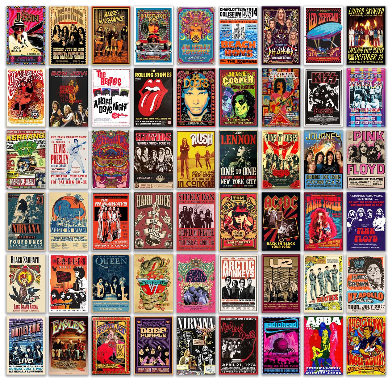 Harry Movie Wall Collage Kit - 54 Posters -10