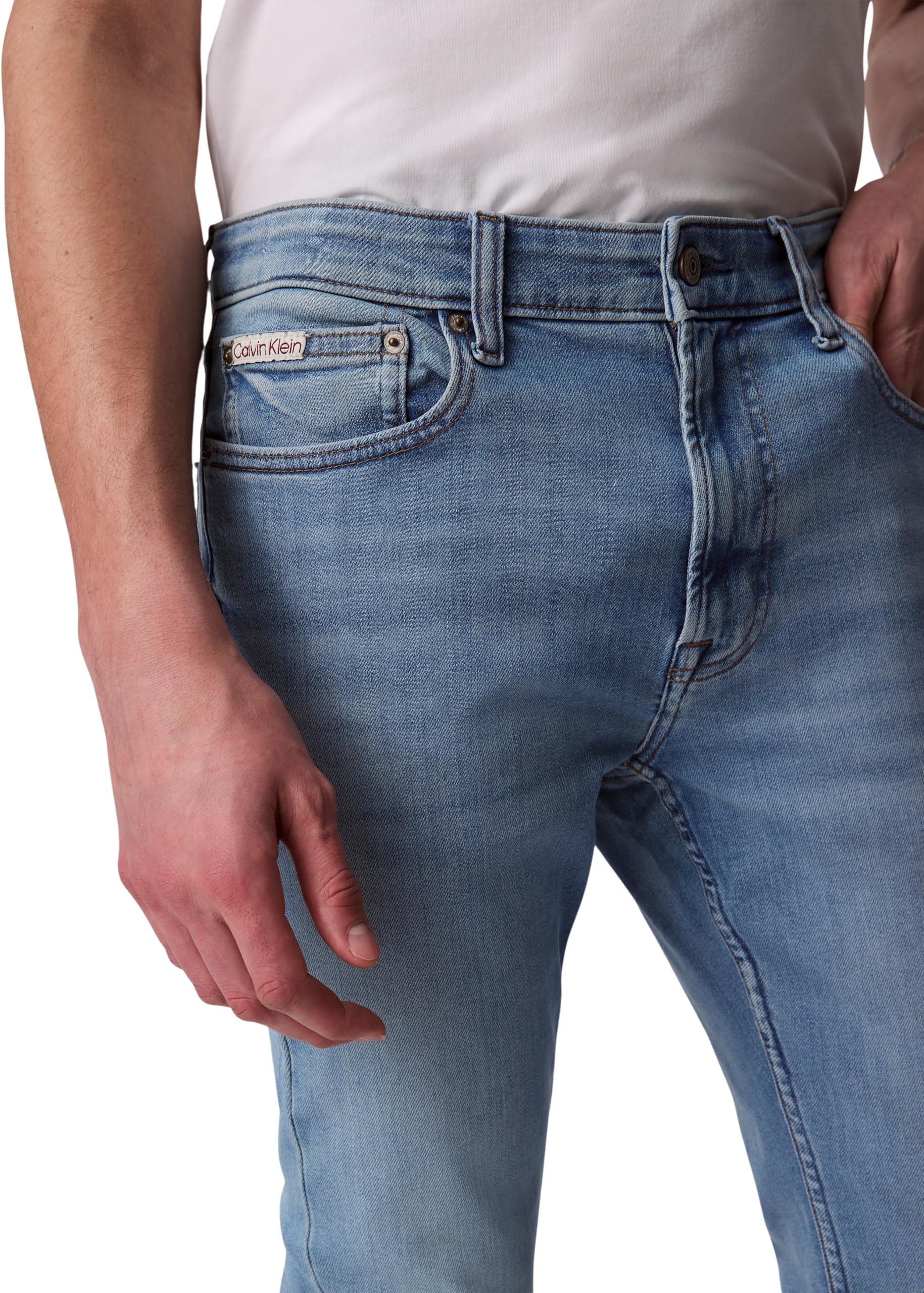 Calvin Klein Vaqueros Hombre Arrow Stone Skinny Fit