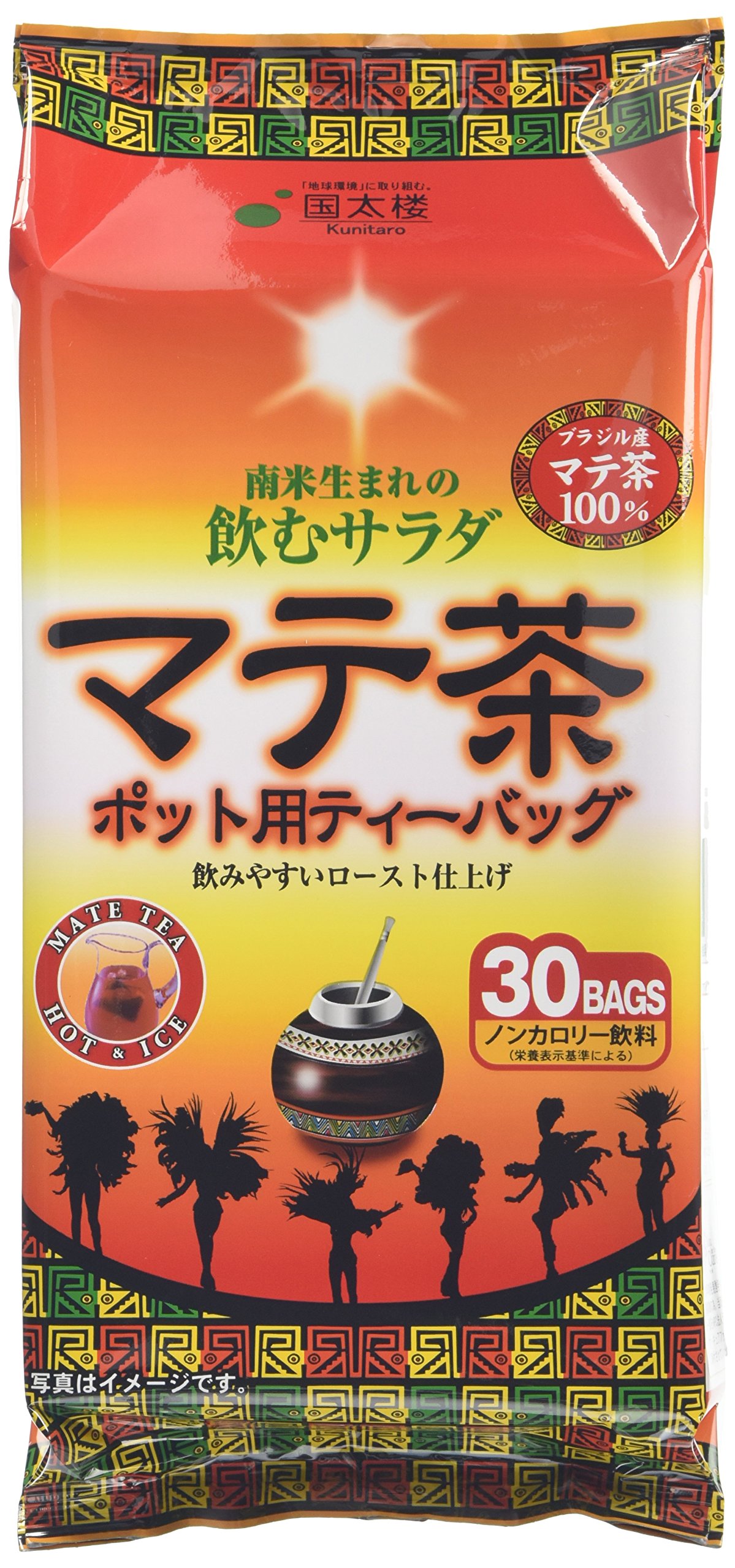 Amazon.co.jp: 国太楼 ポット用 マテ茶ティーバッグ 30P×6個 : 食品