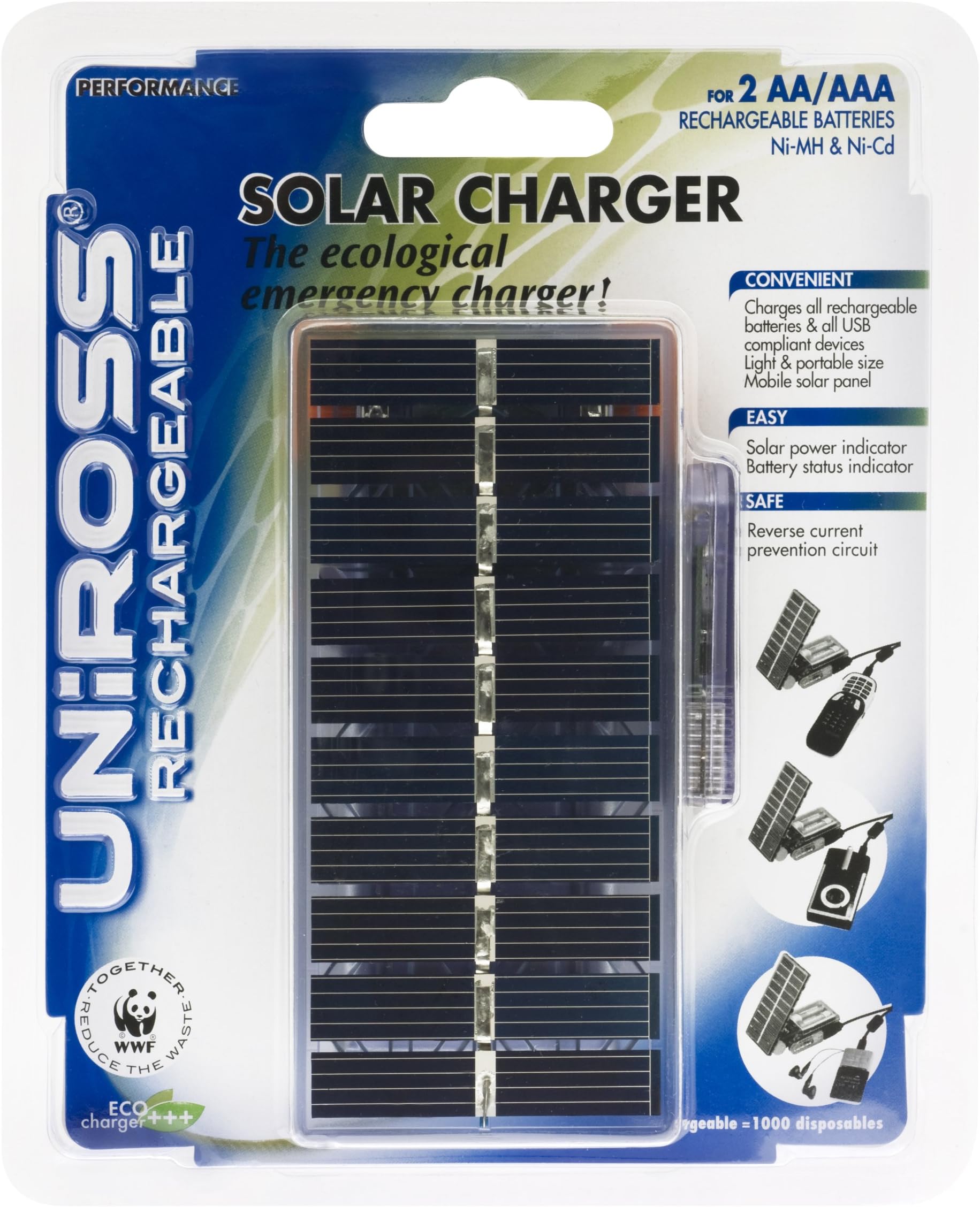 Uniross U0148917 Solar Charger