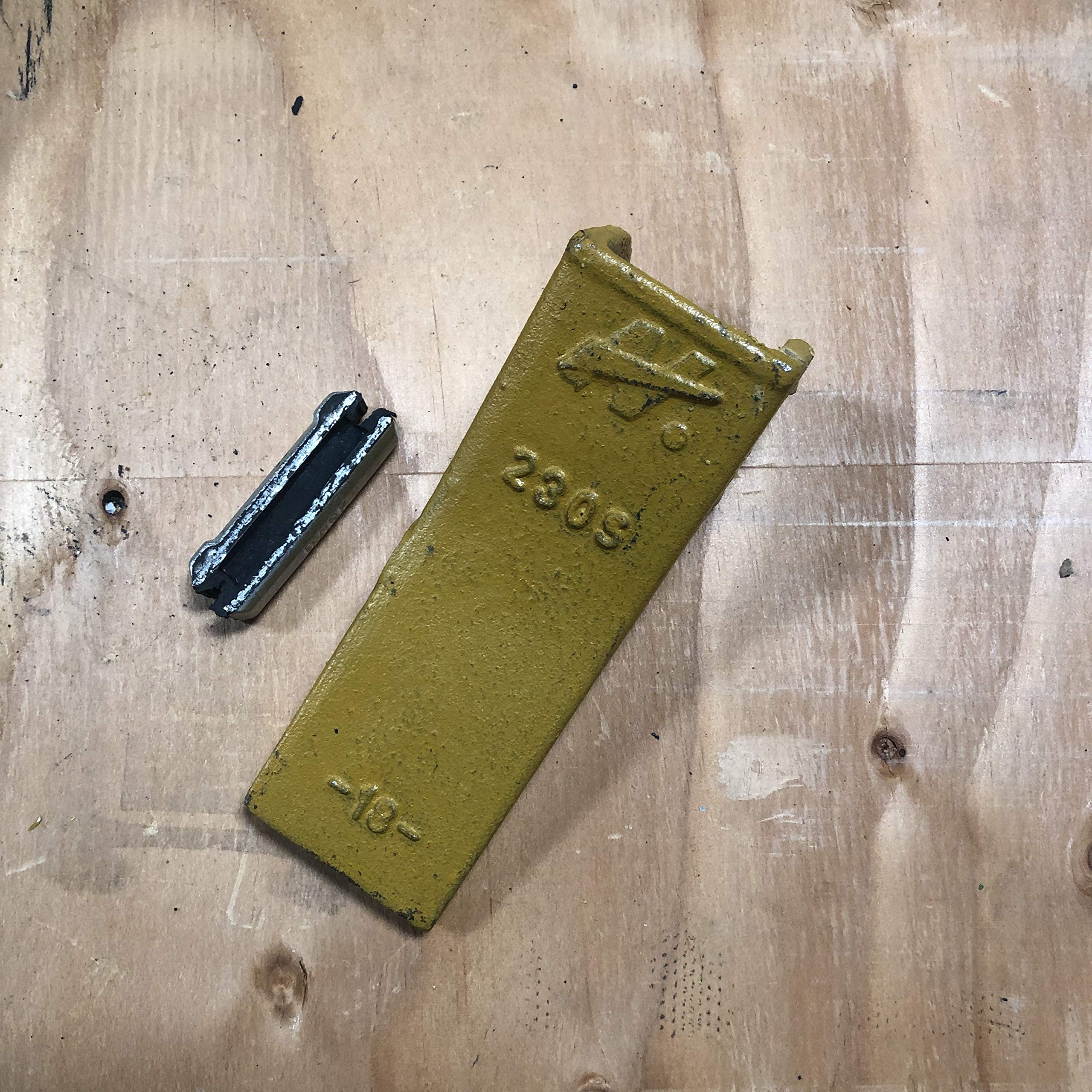 5 PK 230S 230 23 Standard Long Style Bucket Digging Teeth with Flex Pin's 23PN