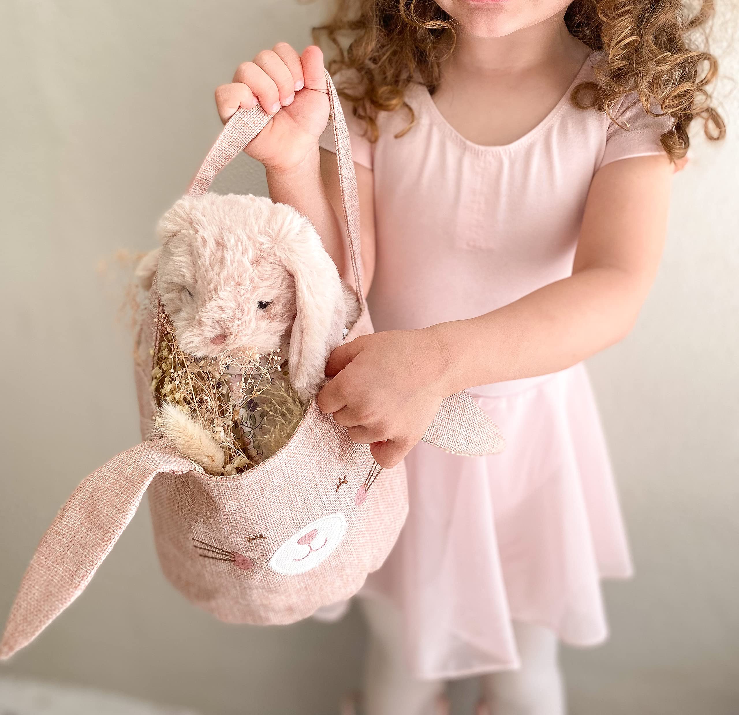 MON AMI Grace Bunny 8-Inch Stuffed Animal for Girls, Multicoloured, 8 inches - Image 3