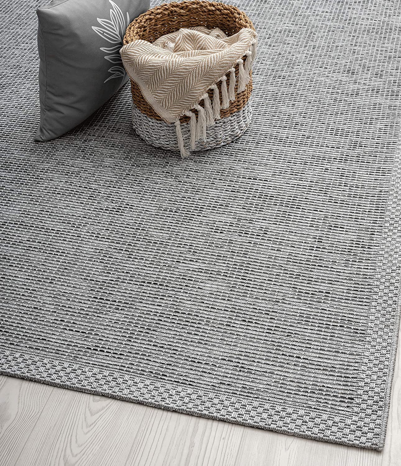 Mia's Rugs Adora Modern Rug, Boho Style, Suitable for Indoor and Outdoor Use Especially Flat - Image 2