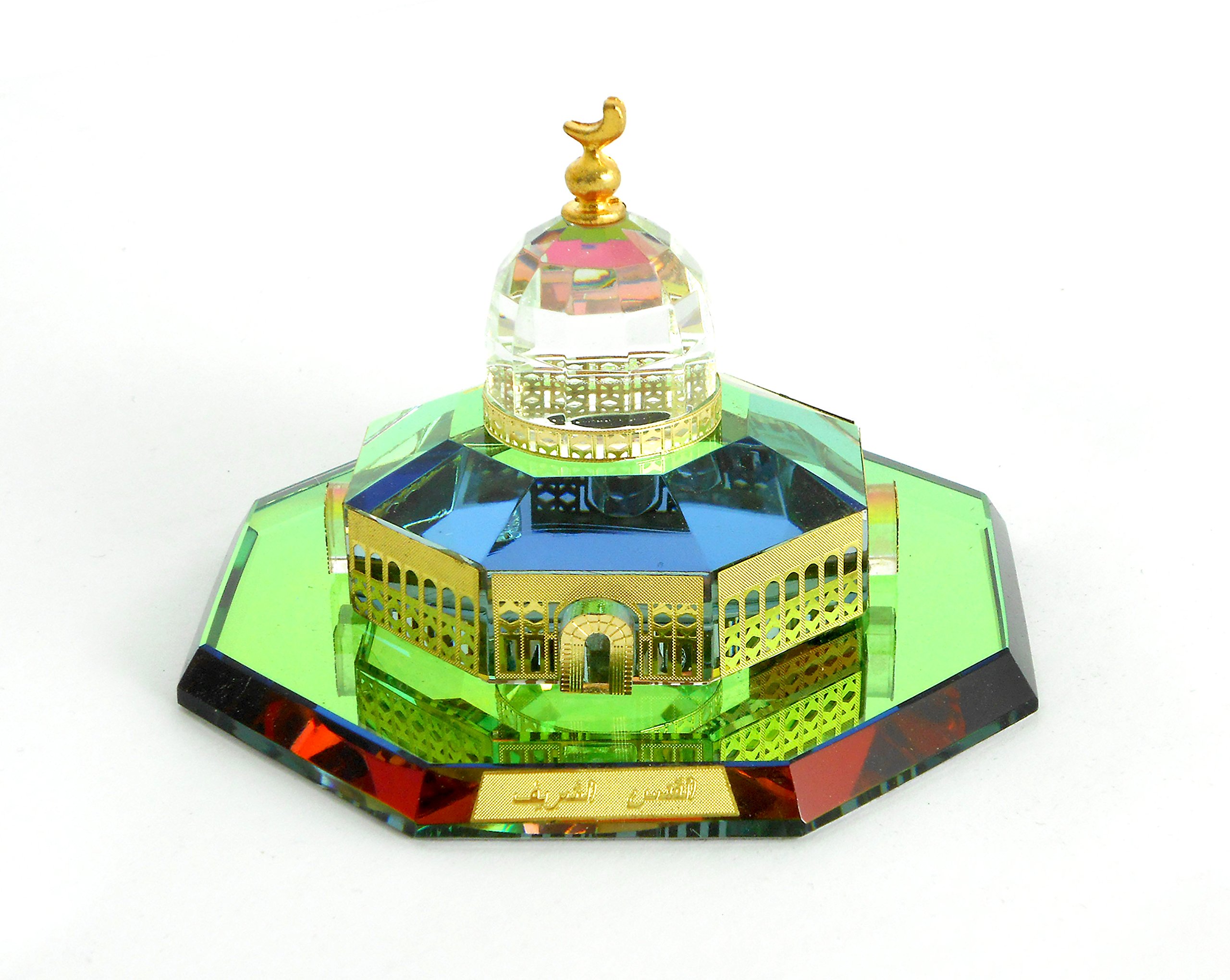 Islamic Muslim Crystal Al AQSA (Medium Size) Home Decorative # 1423