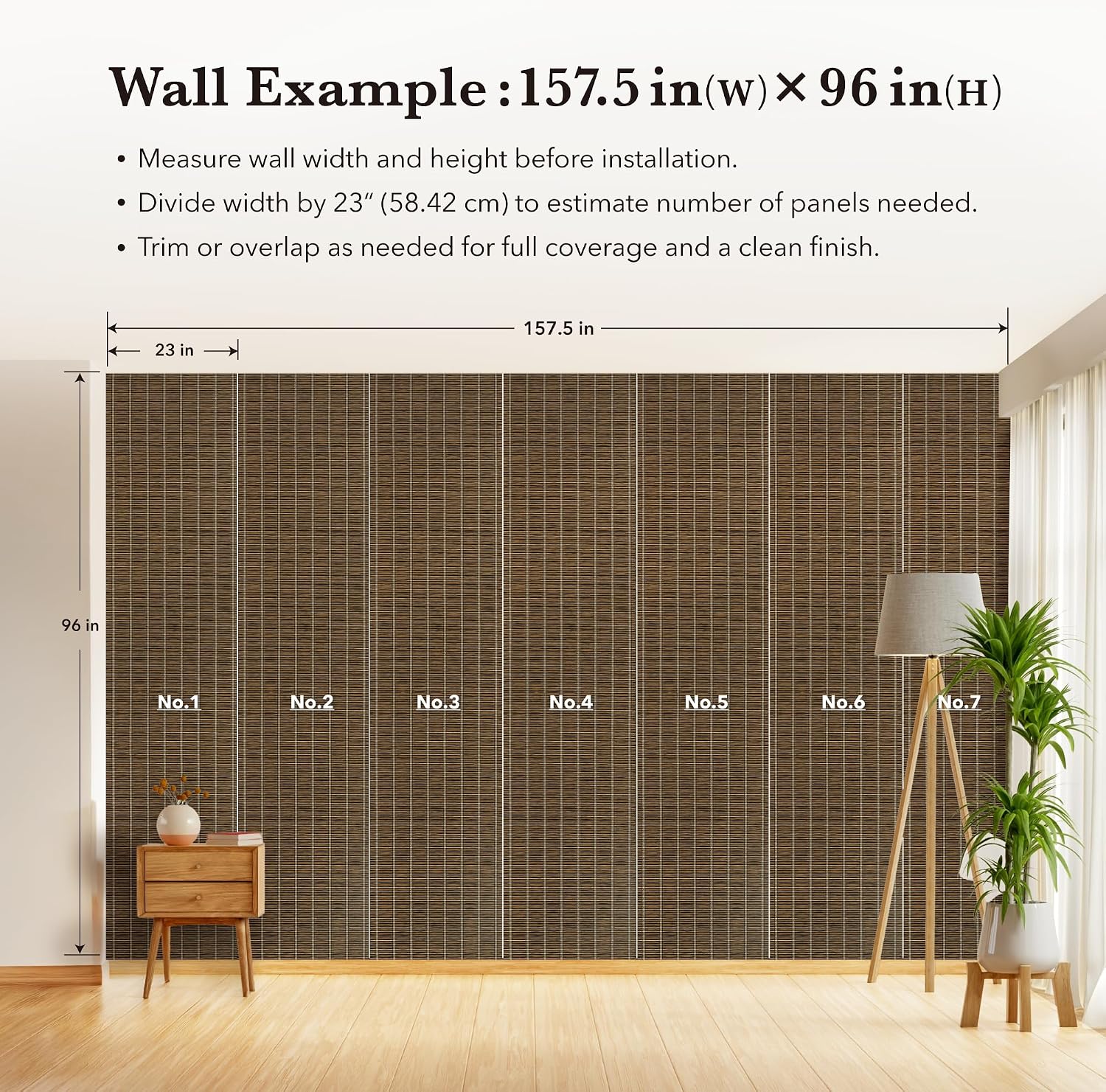 GoDear Design Grasscloth Decor Wallpaper, Open Weave DIY Lampshade Material, Natural Fabric for Furniture Makeover, Pendant Light Shade & Creative Home Decor, Non-Pasted, 23" W x 96" L,Safari