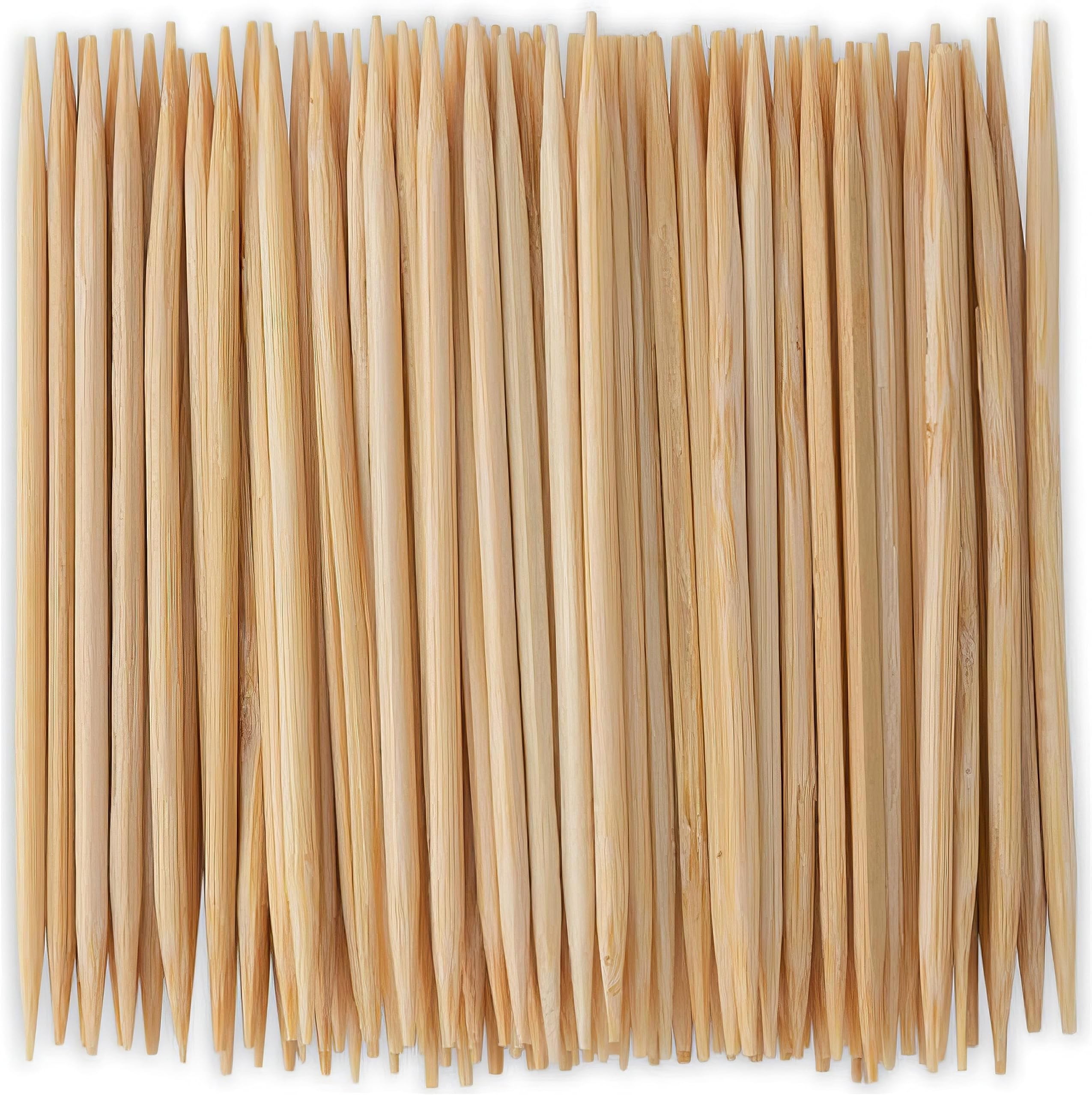 Toothpicks In Dispenser - 300 Premium Wooden Food Picks | Disposable & Eco-Friendly Design for Easy Party Snacking and Elegant Home Dining