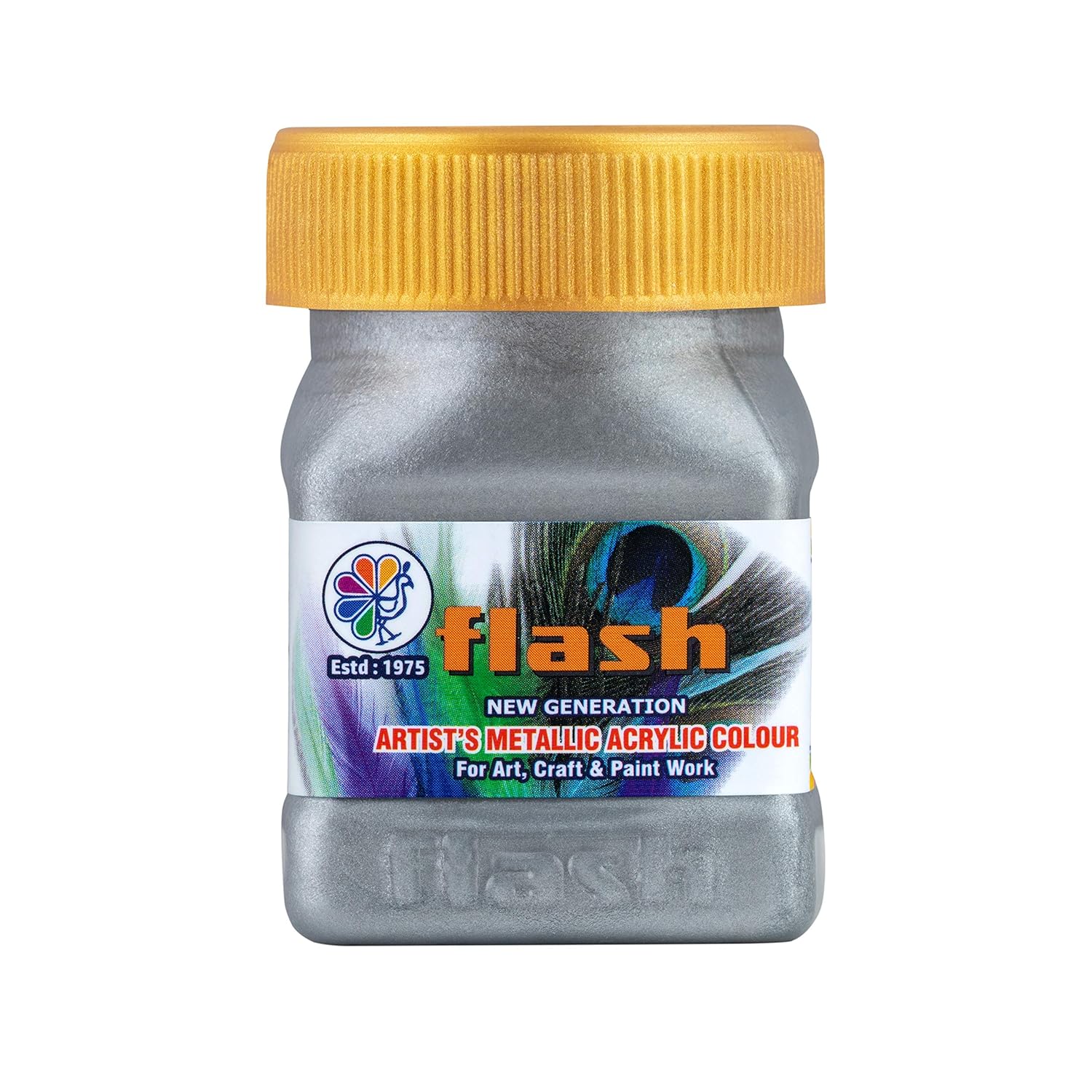 Flash Metallic Color (Platinum, 50ml) : Amazon.in: Home & Kitchen