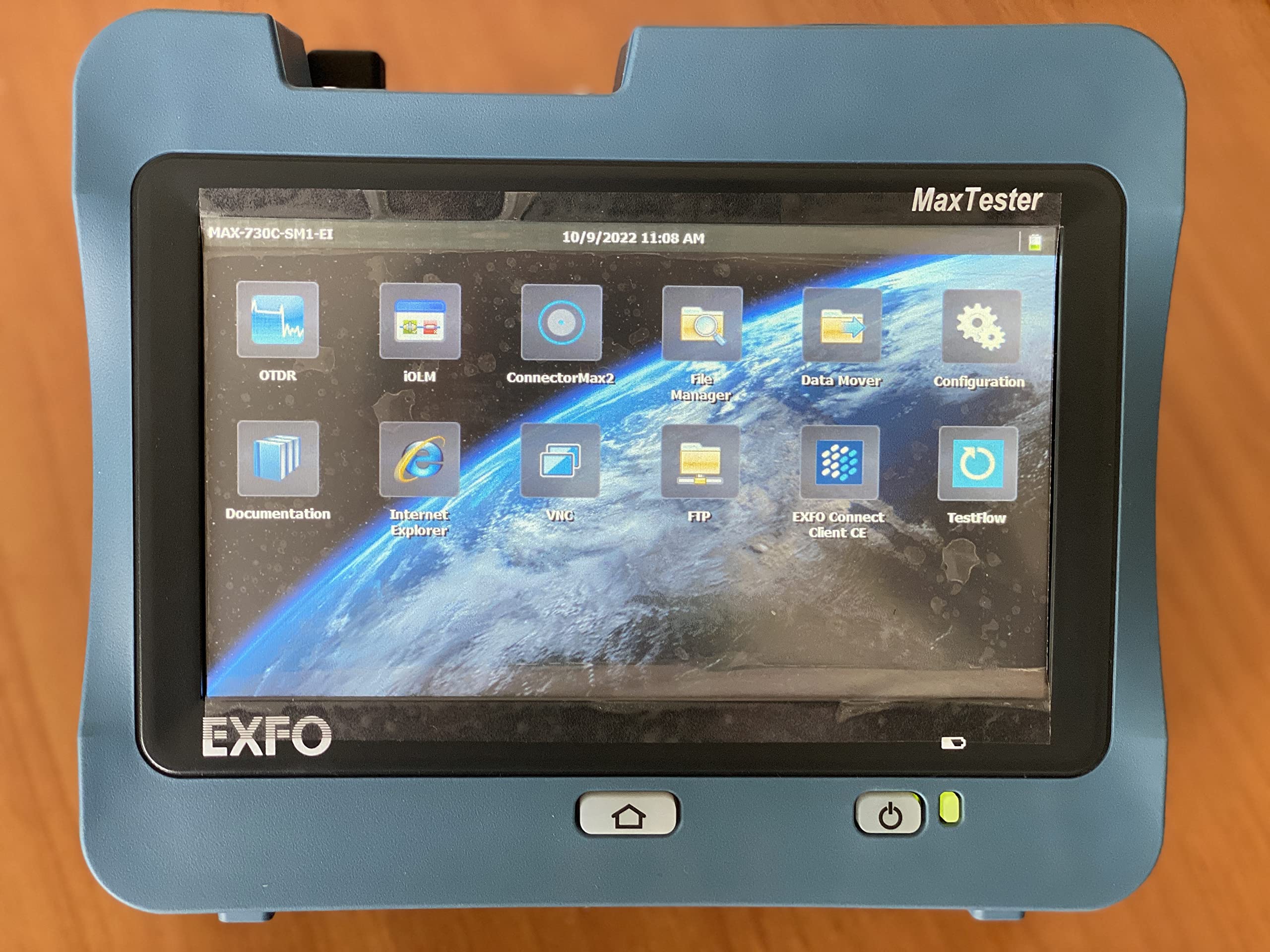 EXFOMaxtester MAX-730C-SM1 Including Both OTDR Module & IOLM Function, 1310/1550nm, 39/37db