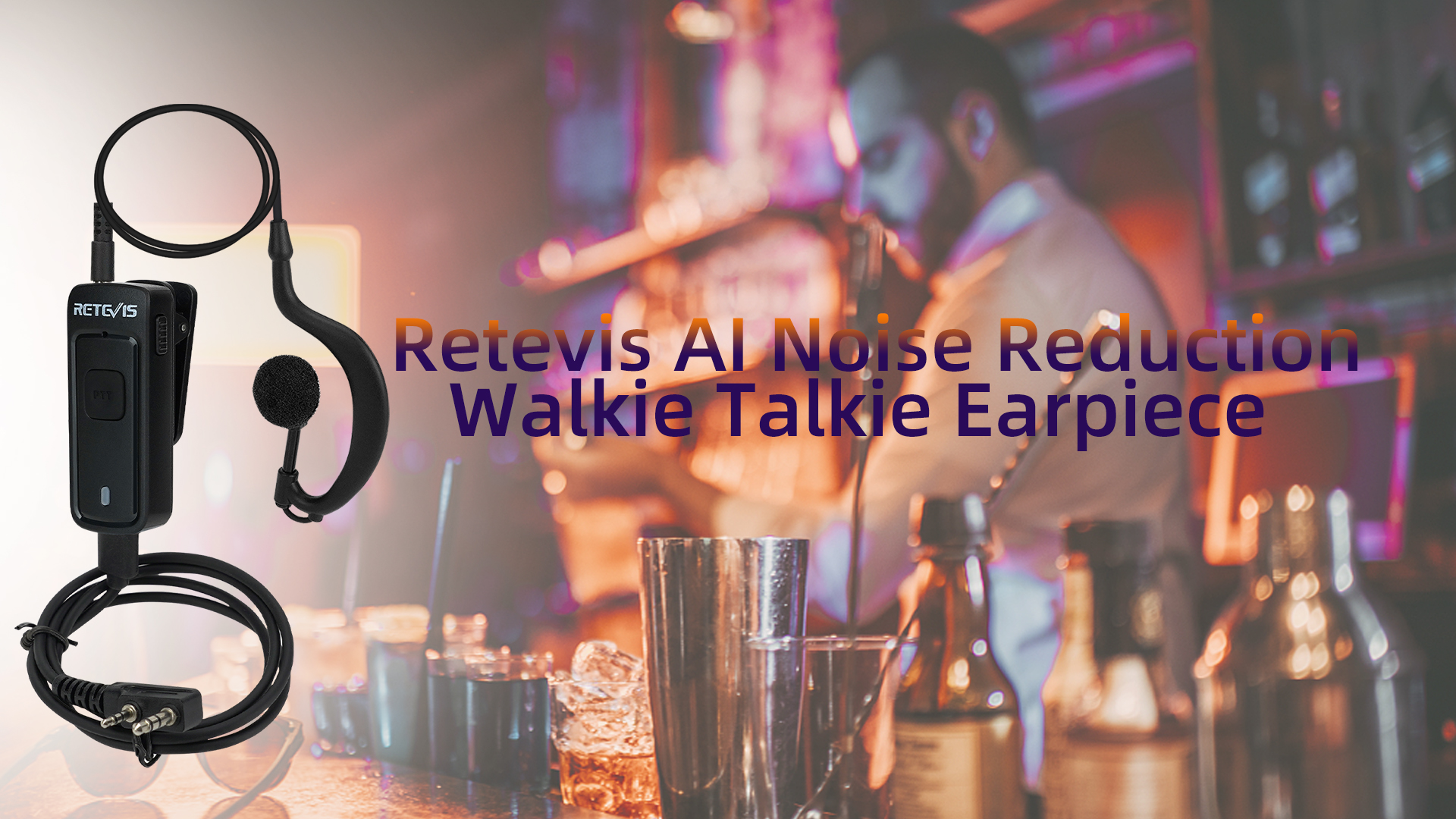 TWS HMV シニュ Amazon.com: Retevis AI Active Noise Reduction Walkie Talkie