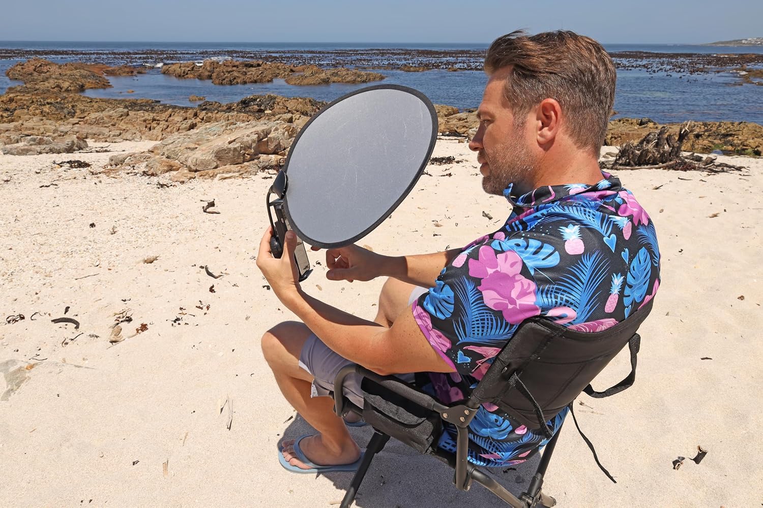 TopShade Tablet Sun Shade - Flexible, Adjustable, and Portable