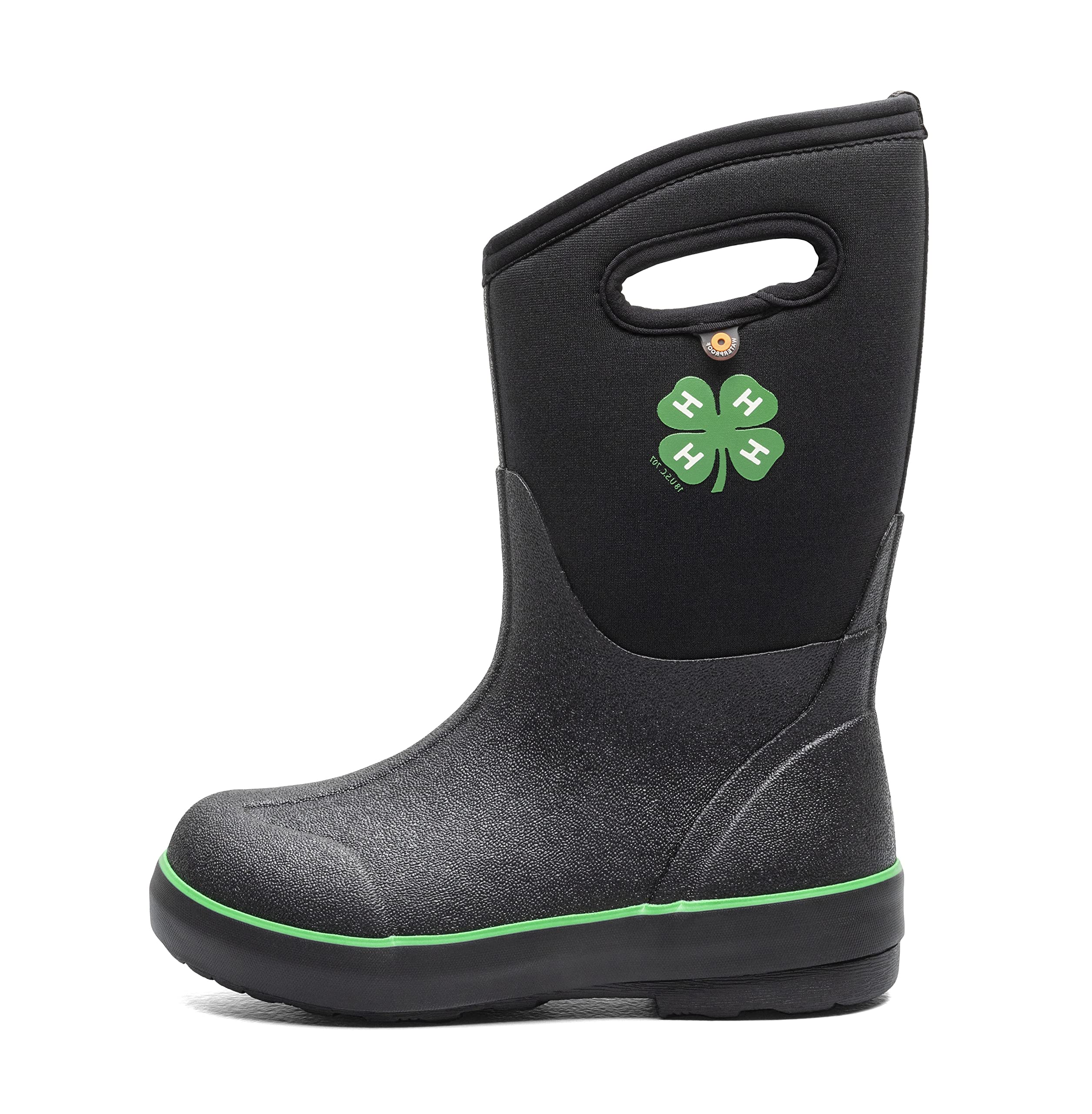BOGS Classic II 4H Boot (Toddler/Little Kid/Big Kid) Black 5 Big Kid M