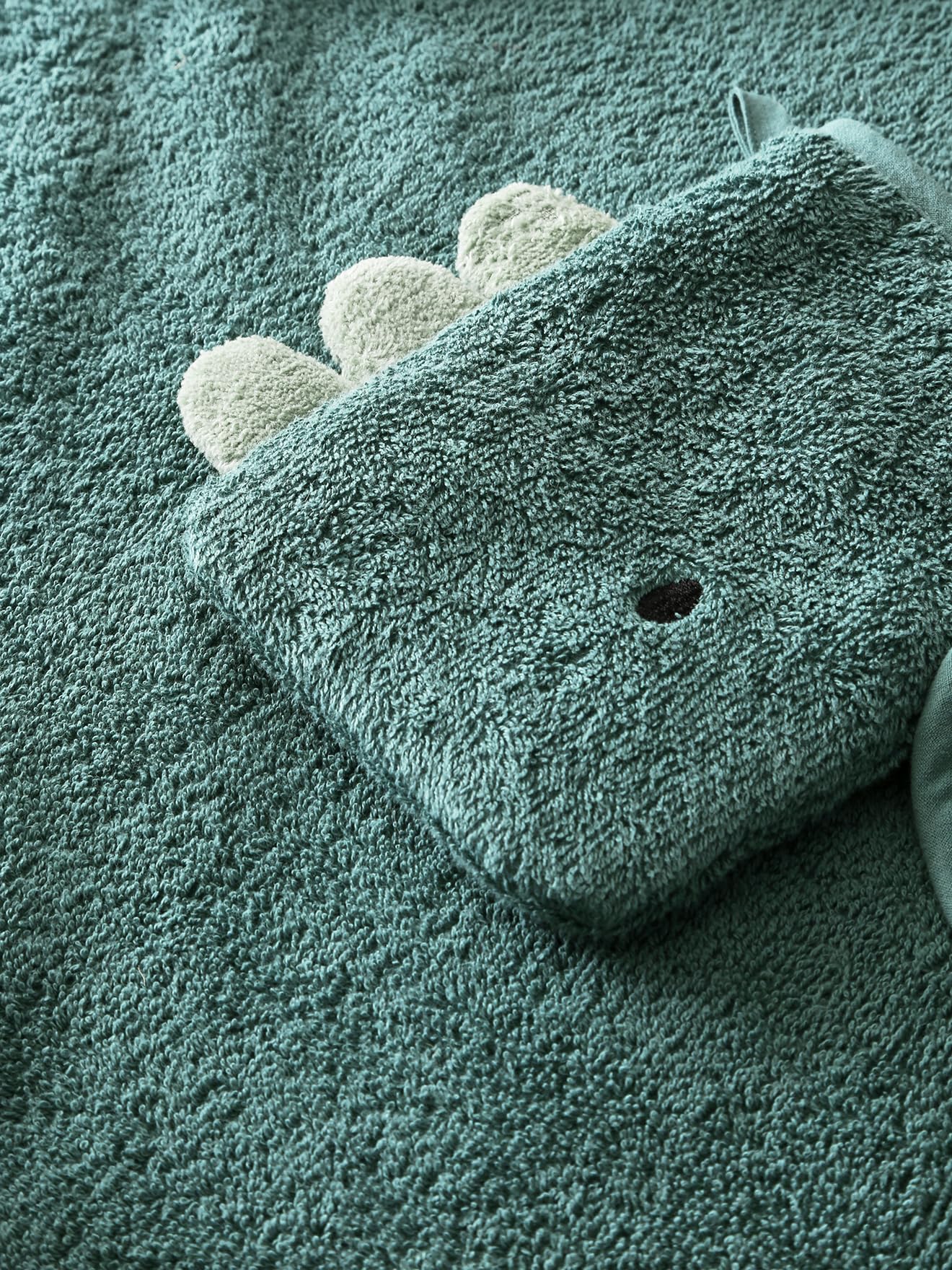 VERTBAUDET Cape de bain et gant DRAGON