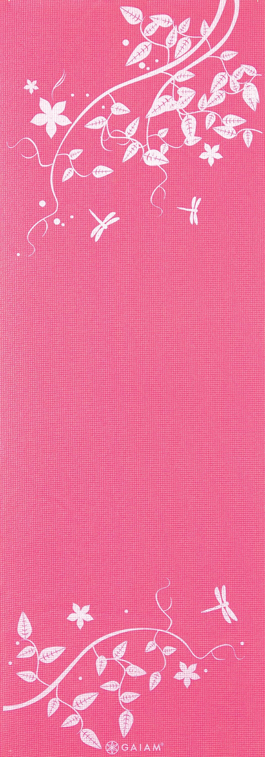 Gaiam Dragonfly Print Yoga Mat