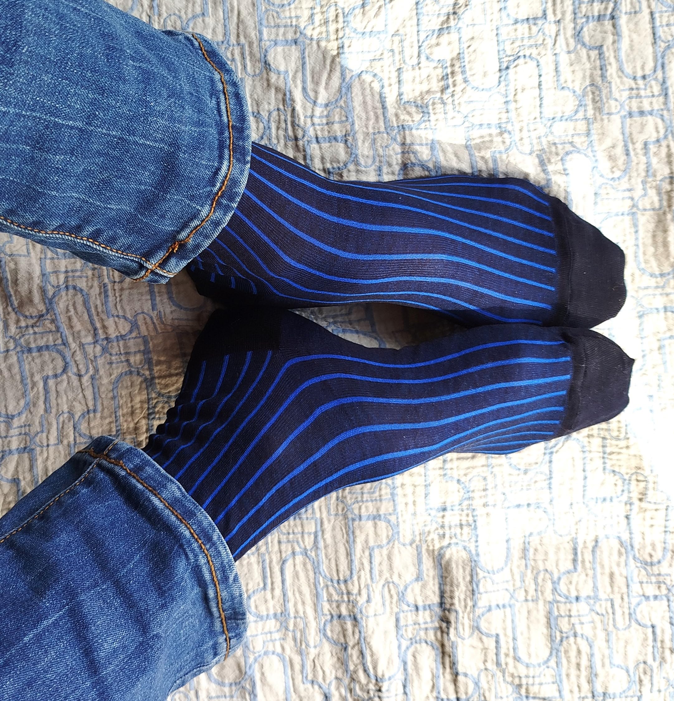 Chaussettes élégantes originales businnes unisexe fil d'Écosse.