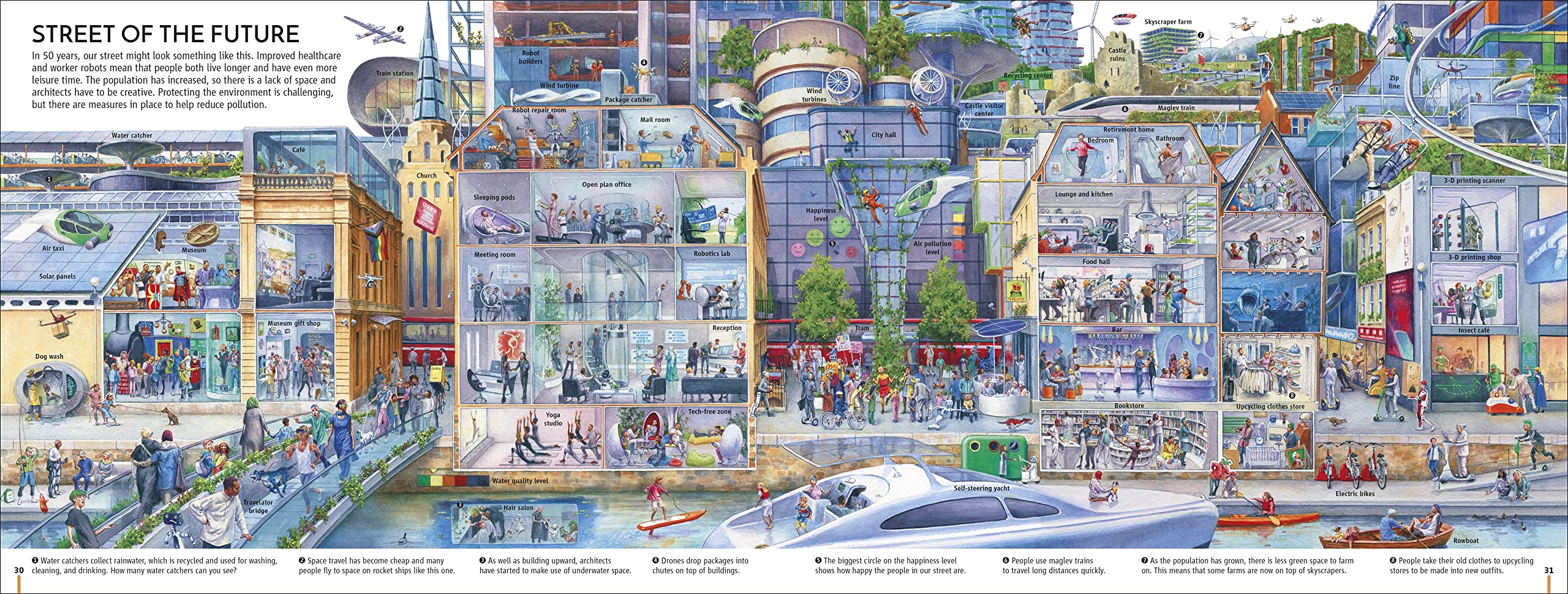 A Street Through Time: A 12,000 Year Journey Along the Same Street (DK Panorama) - Image 3