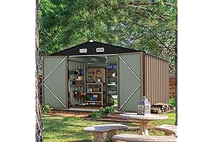 Devoko 8x10 Shed: Store Your Valuables Securely and Conveniently