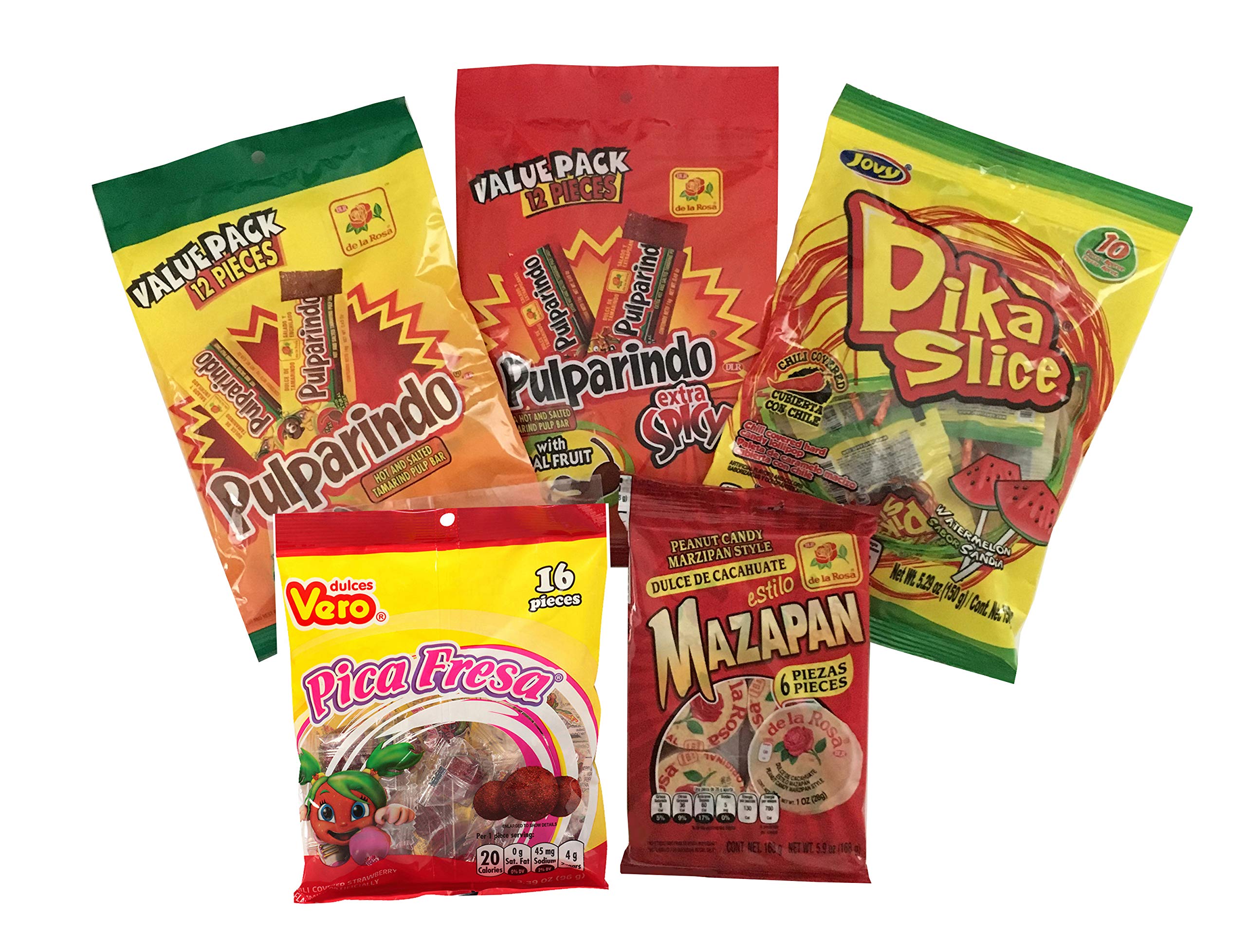 Mexican Candy Variety Pack Gift Pack Includes De La Rosa Mazapan