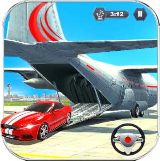 Airplane Pilot Car Transporter Games: Racing Cars Simulator