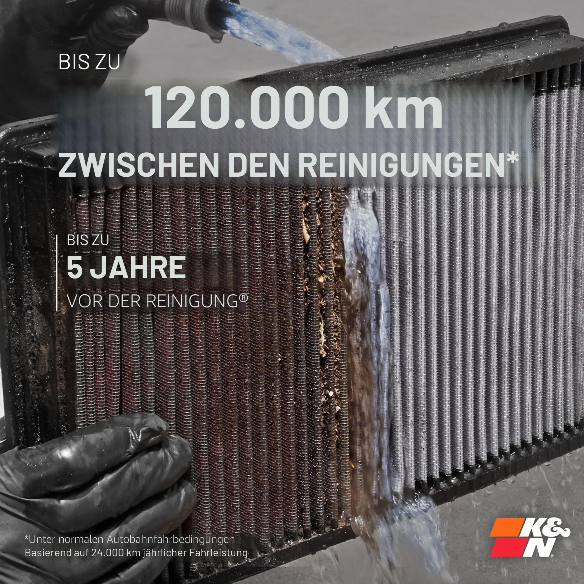 K&N 33-2409 Motorluftfilter: Hochleistung, Prämie, Abwaschbar, Ersatzfilter,Erhöhte Leistung, 2007-2019 (Sentra, Juke, Pulsar, Micra, Q50, Q60, Q70, QX70)
