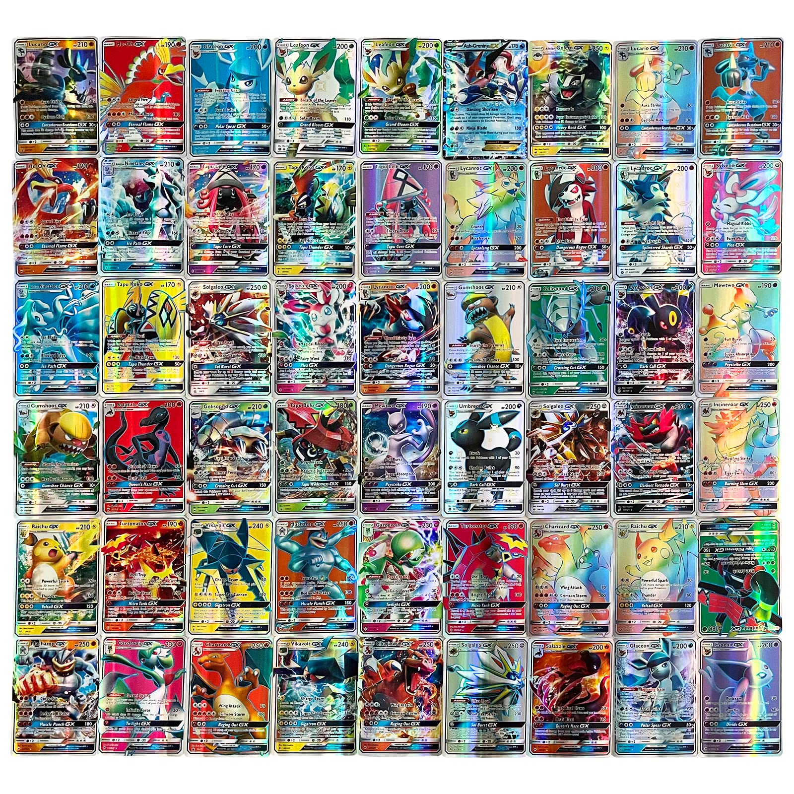 Buy 100Pieces Trading Card Game Lots of Ultra Rare Cards, Including