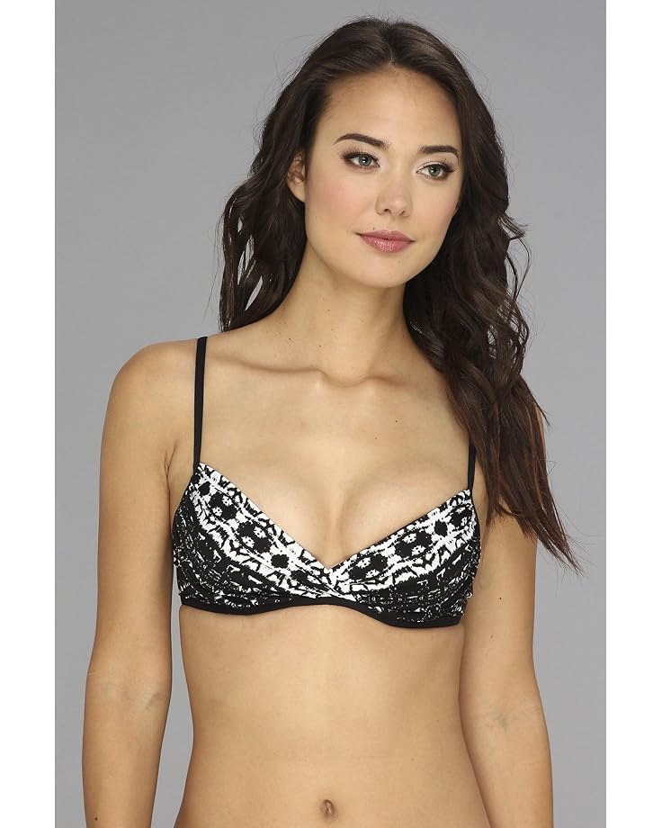 Badgley Mischka Maya Shirred Underwire Bra - Main View