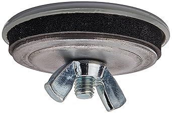 Hoffman AS075 Hole Seal for 3/4" Conduit, Steel, 1.56" Diameter, Gray