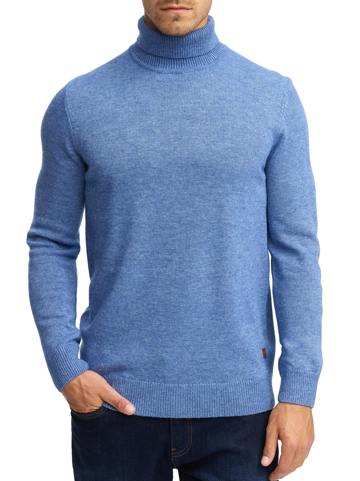 Indicode Jersey clásico de cuello alto INMargous para hombre | Suéter de punto para hombre