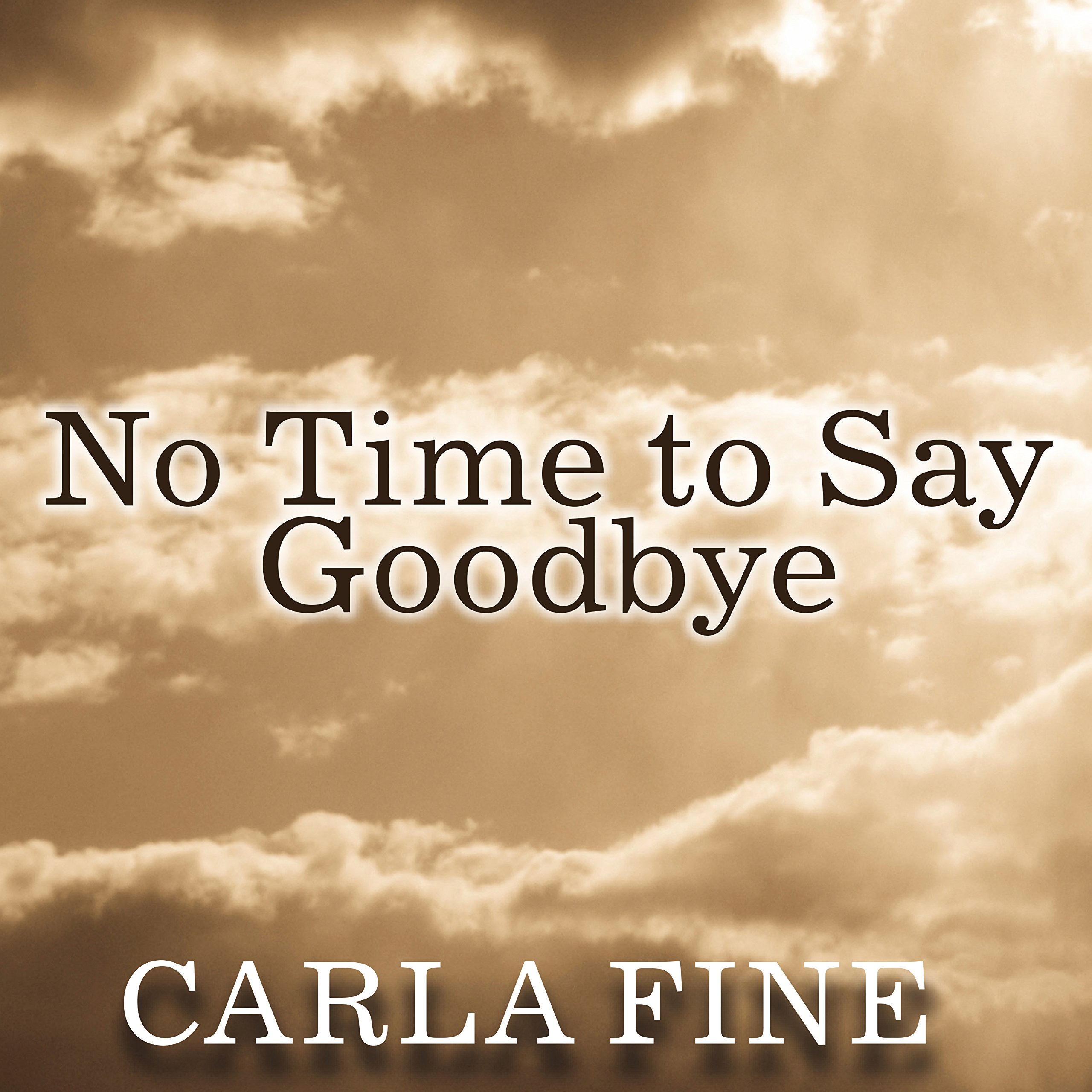 Cover art for No Time to Say Goodbye