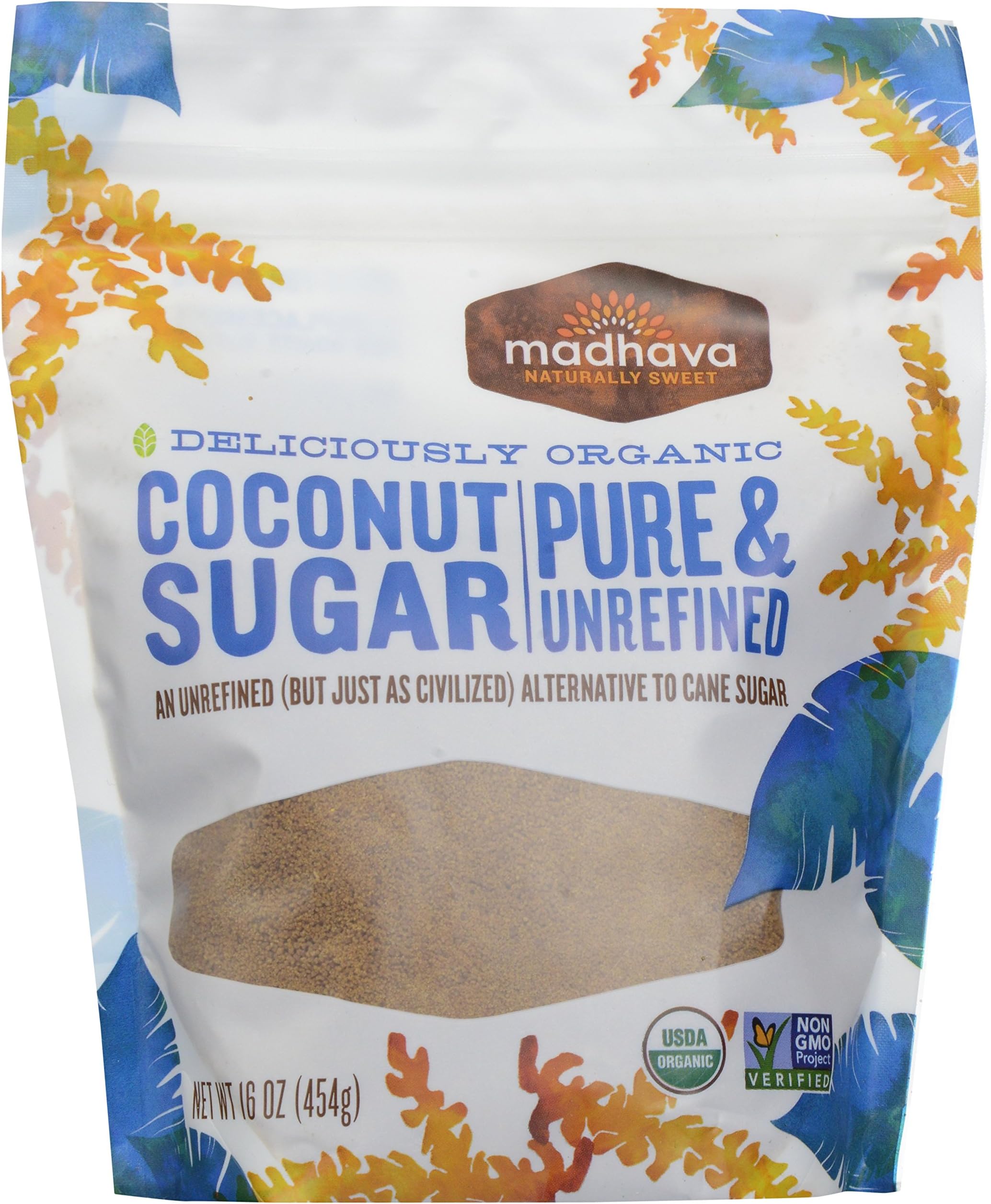 MadhavaCoconut Sugar - Blonde - 16 ozUSDA Organic