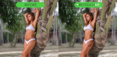 Retouch Me: Editor de Fotos. Corpo Bonito & Rosto Perfeito. Aplicativo de beleza corrige o corpo, ap