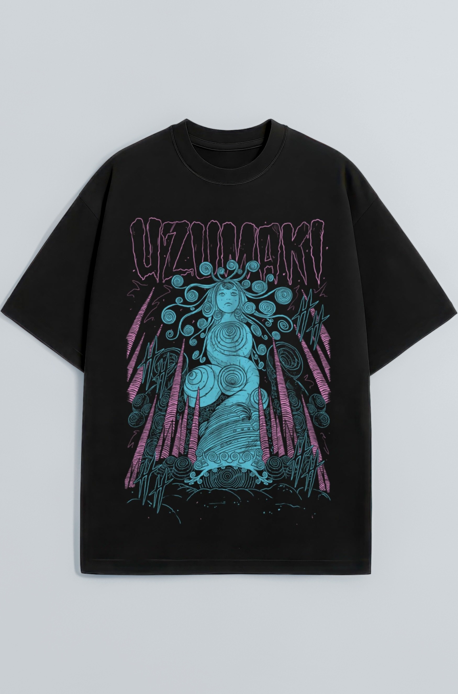 Buy Hannya store Uzumaki V Oversized T-Shirt for Men & Women, 220