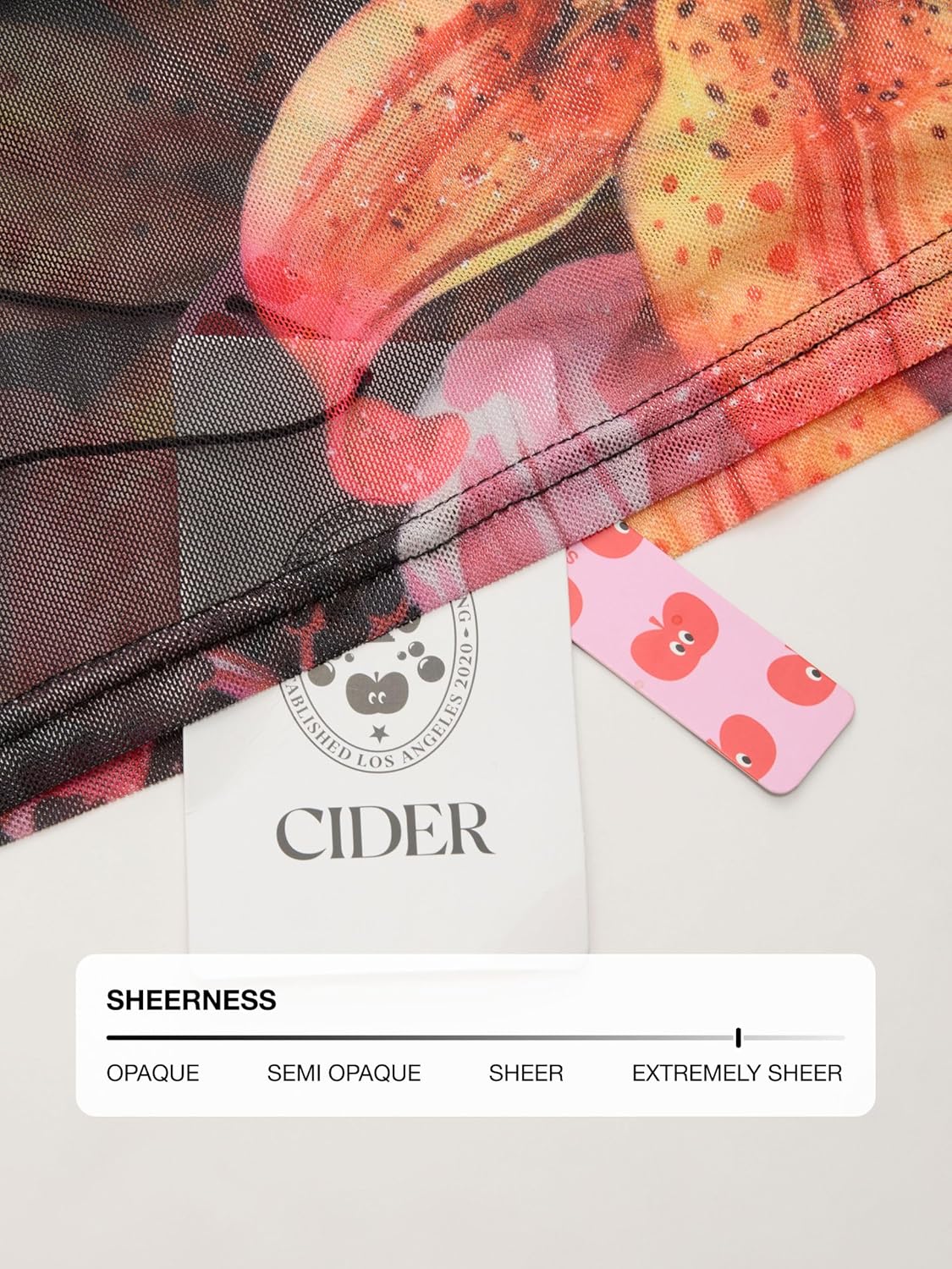 CIDER Women's Summer Floral Maxi Dress Spaghetti Strap Stretch Bodycon Mesh Beach Vacation Date Night Long Dresses - Image 6