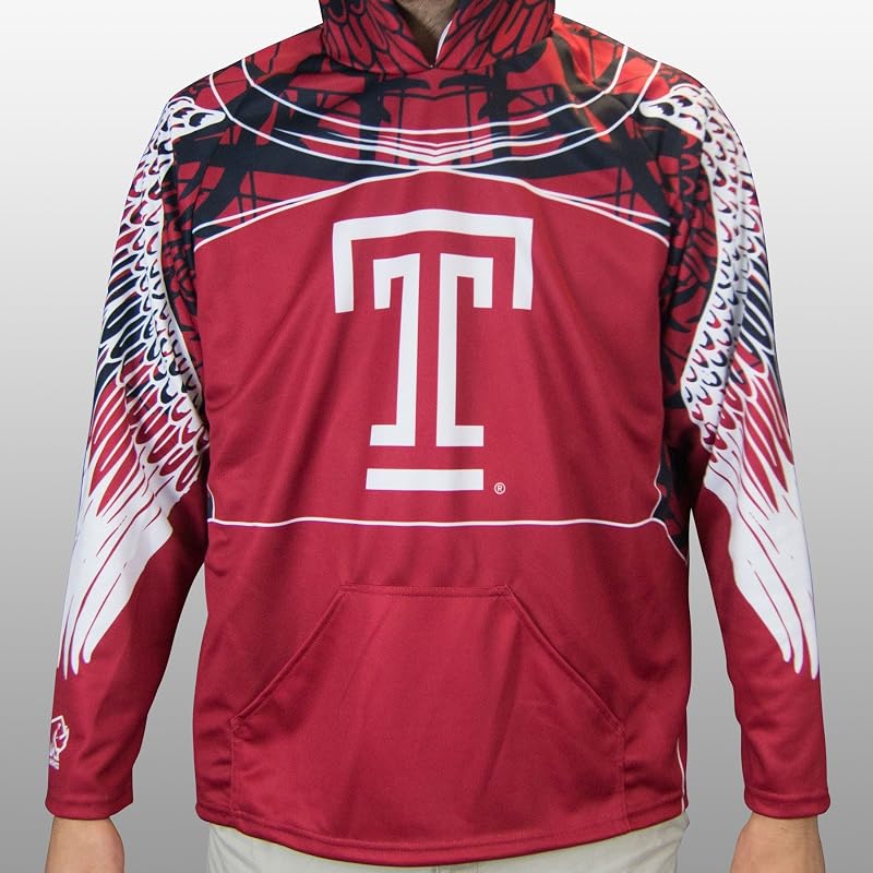Temple Owls Rugby Hoody