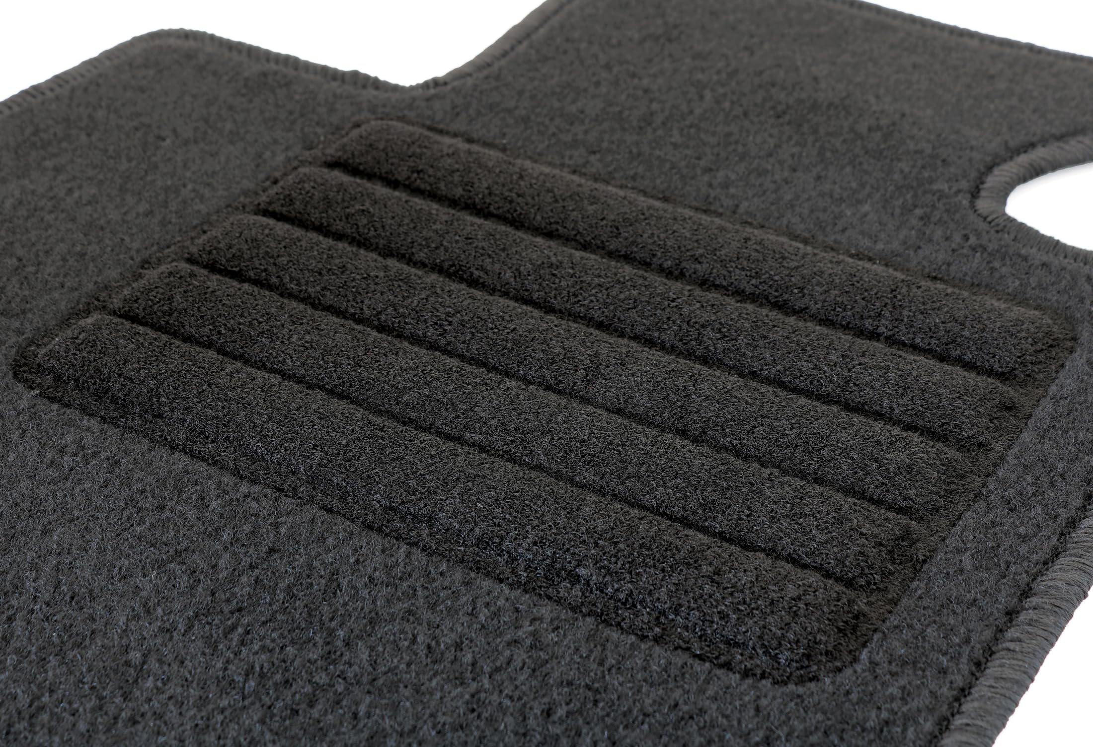 MOTOS Basic Alfombrillas Coche De Velours Adecuado Para Ford Mondeo III 2000-2007 2 Fijaciones Con Tacos - Basic, Material, Azul - Experimenta Un Nuevo Confort De Conducción Con Un Juego De Alfombra