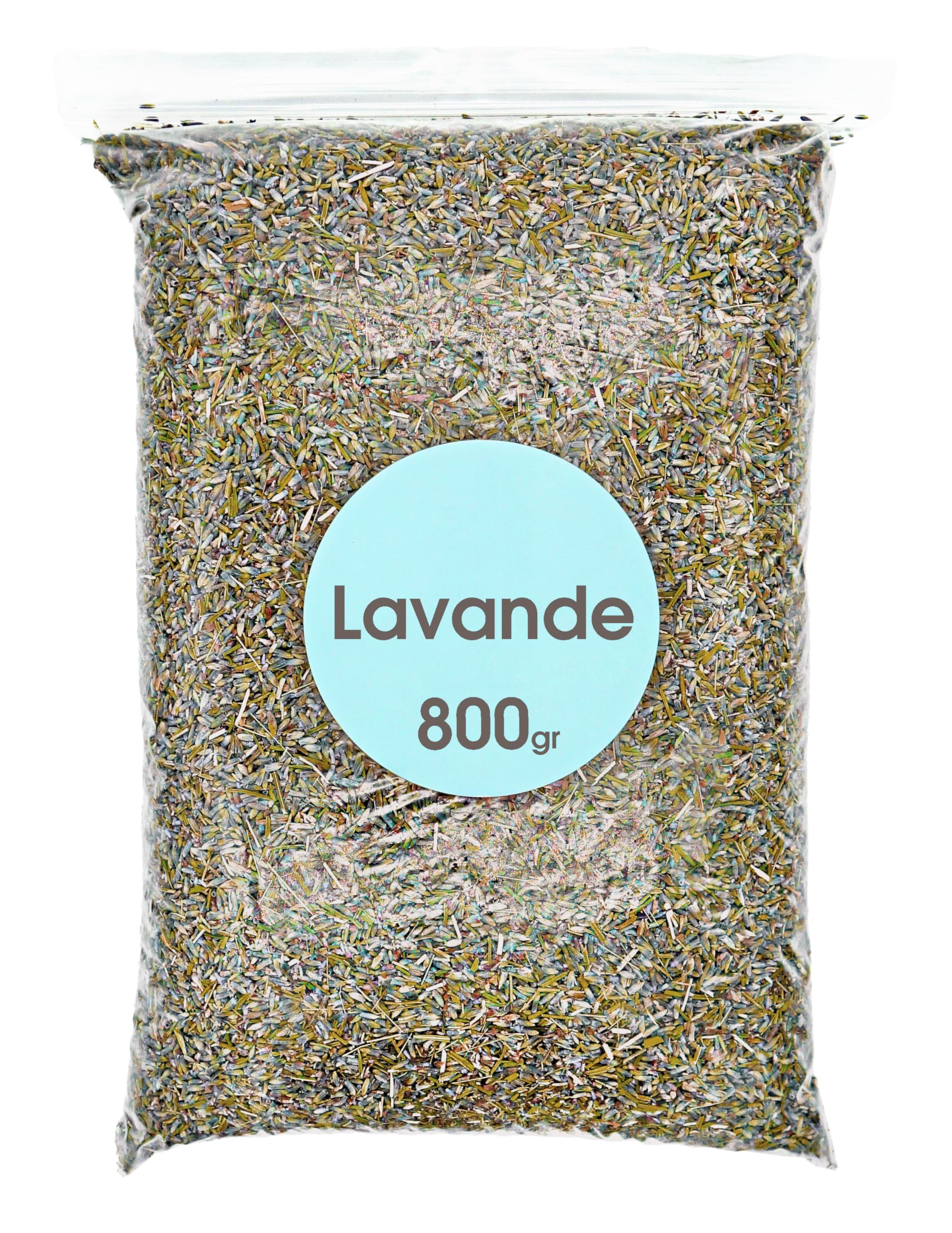 Lavande séchée contre les odeurs de placard avec 800g de fleurs en vrac