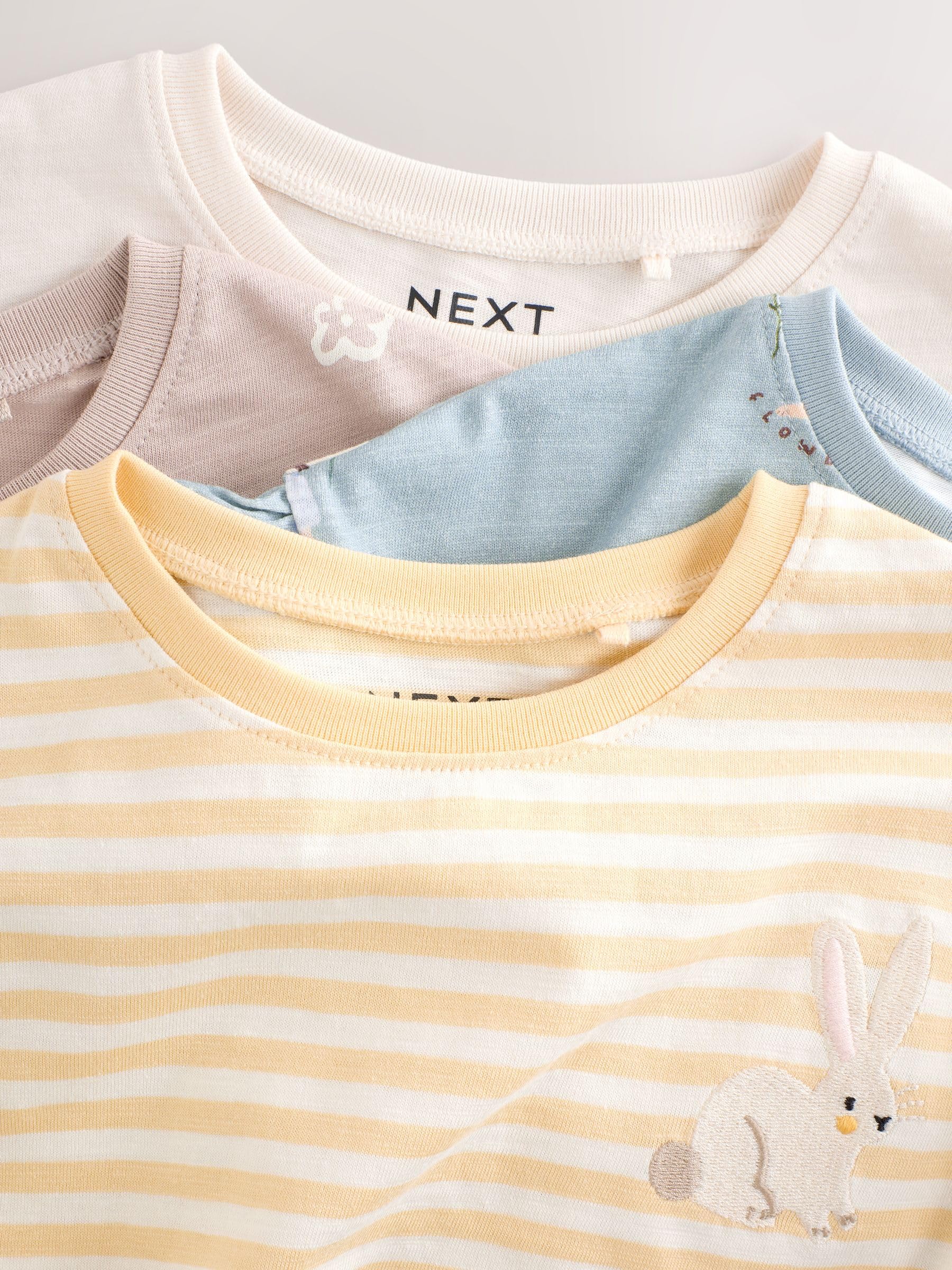 NEXT Mädchen 4er-Pack Langarmshirts