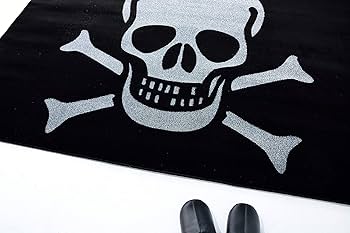 Amazon｜ラグズファクトリー ラグラグマット スカルラグ 133x190cm