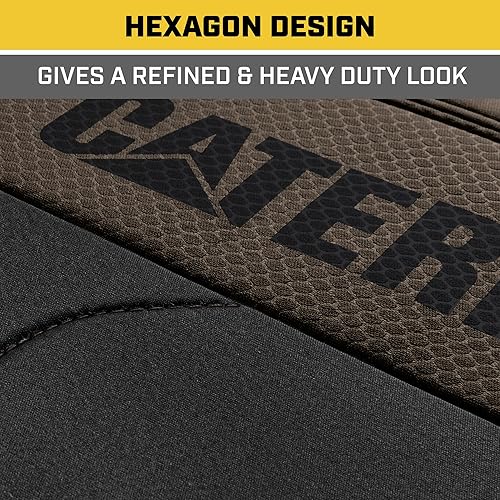 Miniatura 6 de Cat Flexfit Fundas de asiento automotriz para automóviles, camiones y SUV (juego de 2)  Fundas de asiento de coche negras para asientos delanteros,