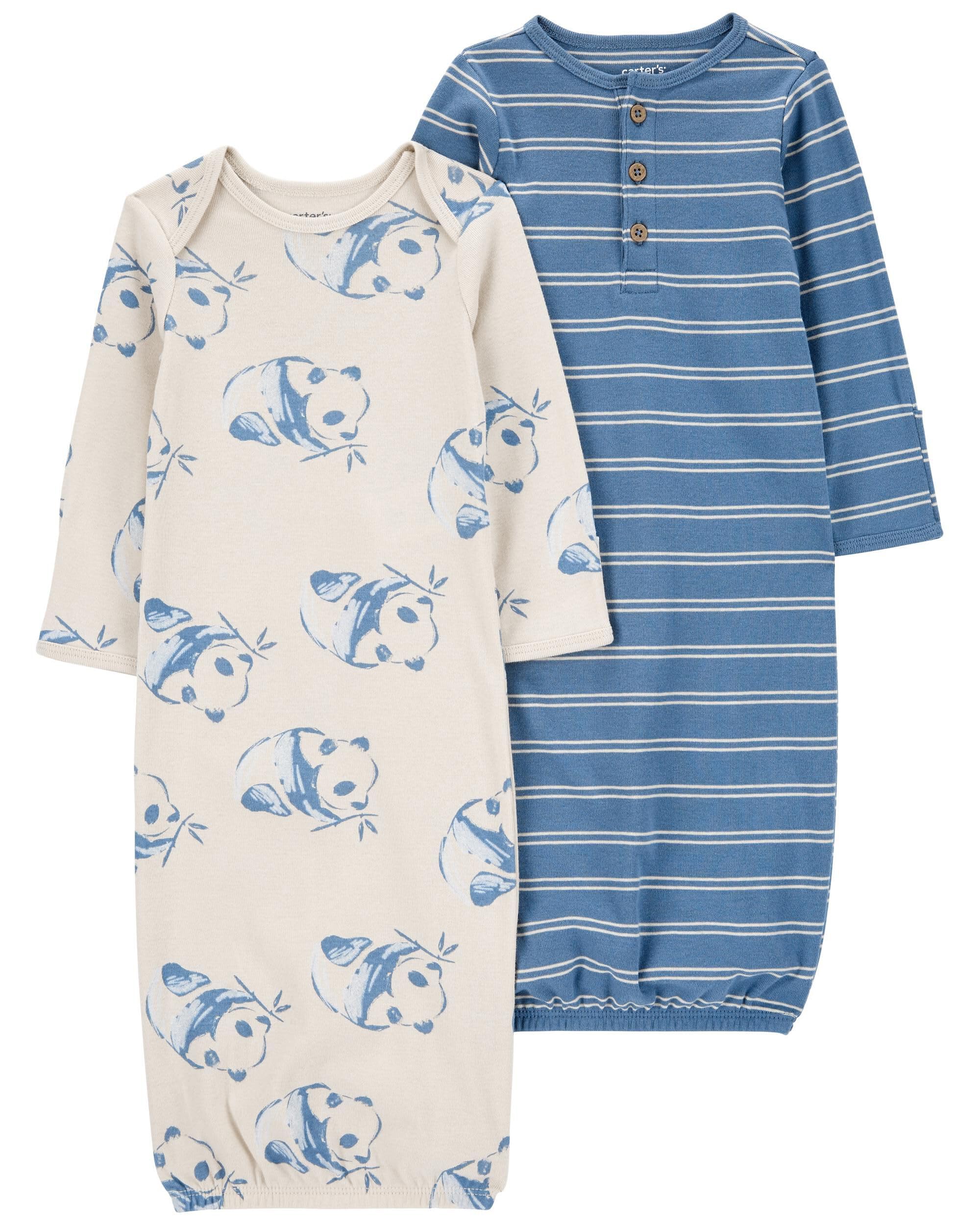 Carter's Baby Boys 2 unidades Bear Sleeper Gowns