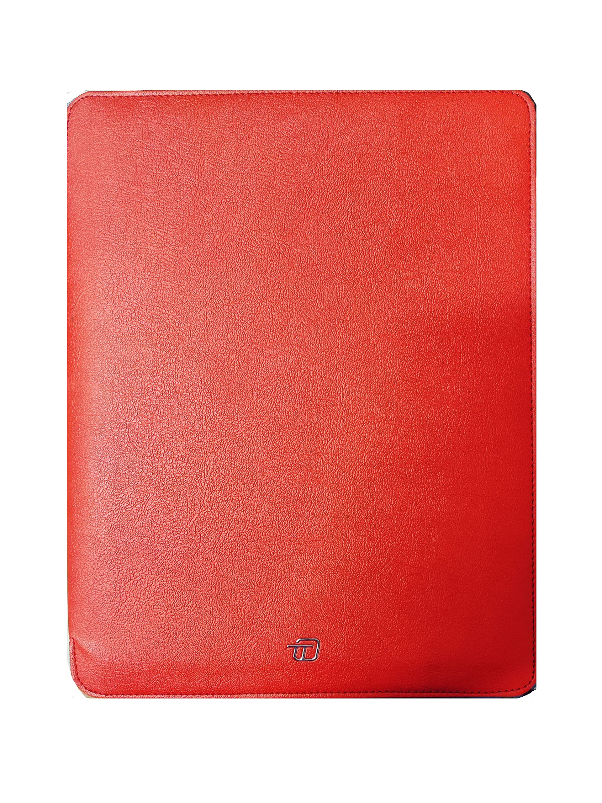 Portablocco Dynamic con Zip in Ecopelle Rosso Formato A4 26x33 cm