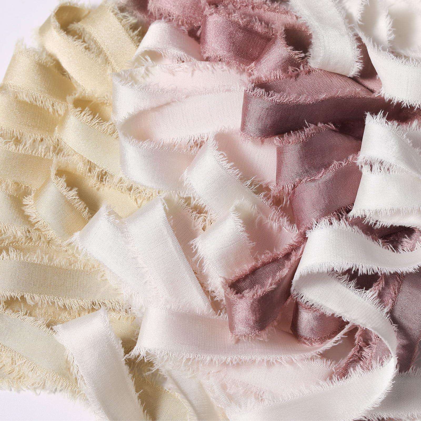 Amazon.com: Mindsoft Frayed Chiffon Ribbon for Craft