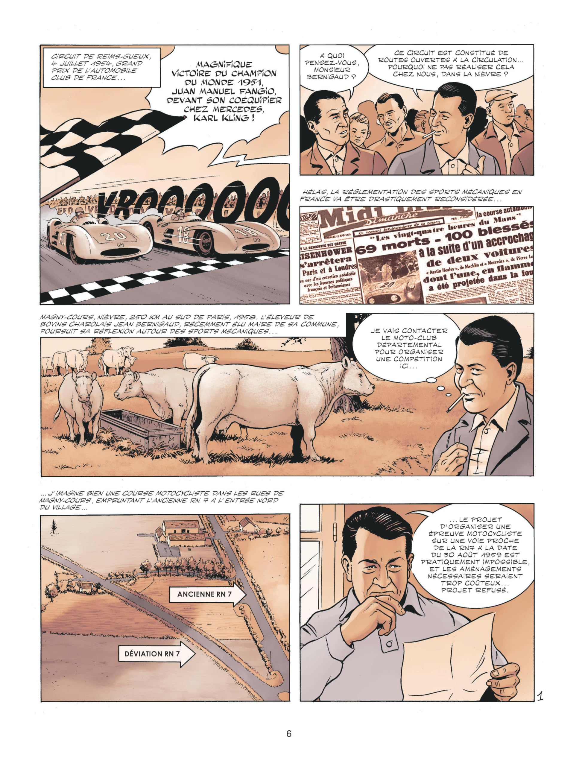 Michel Vaillant - Dossiers - Le Circuit de Magny-Cours