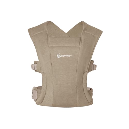 Ergobaby Embrace Mochila Portabebe Ergonomica Recién Nacidos, Extra Suave y Ultraligero, Soft Olive
