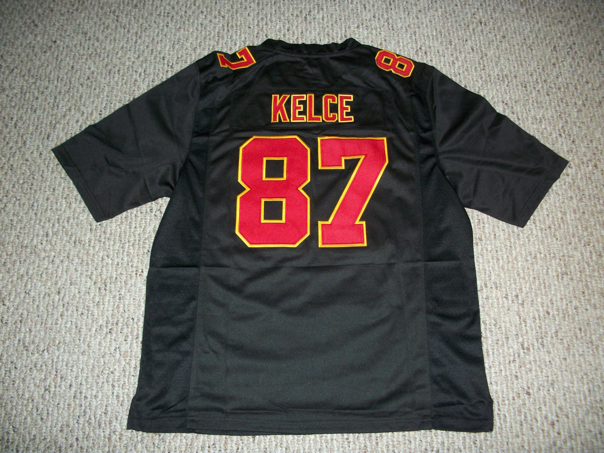 Amazon.com: Travis Kelce Jersey #87 Kansas City Custom