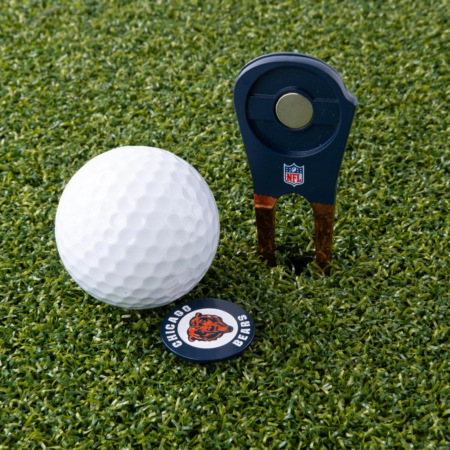 Team Golf NFL Chicago Bears Shaped Divot Tool