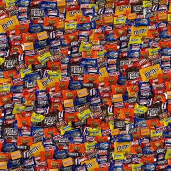 Assorted Chocolate Candy Variety Pack - Milk & Dark Chocolate Mix - Individually Wrapped Bulk Chocolate for Parties, Snacks & Gifting - CandyBoxed 4 LB