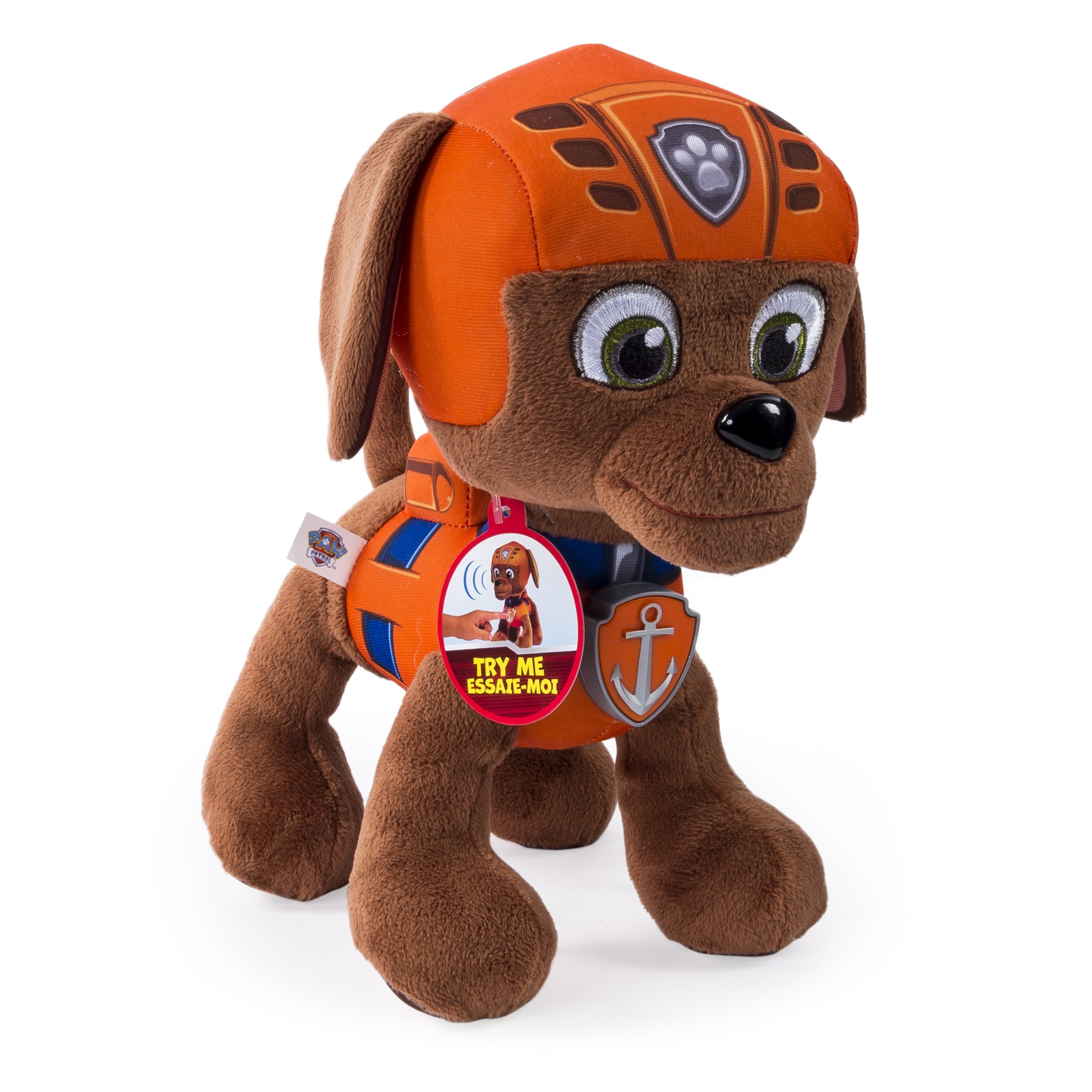 stuffed zuma paw patrol
