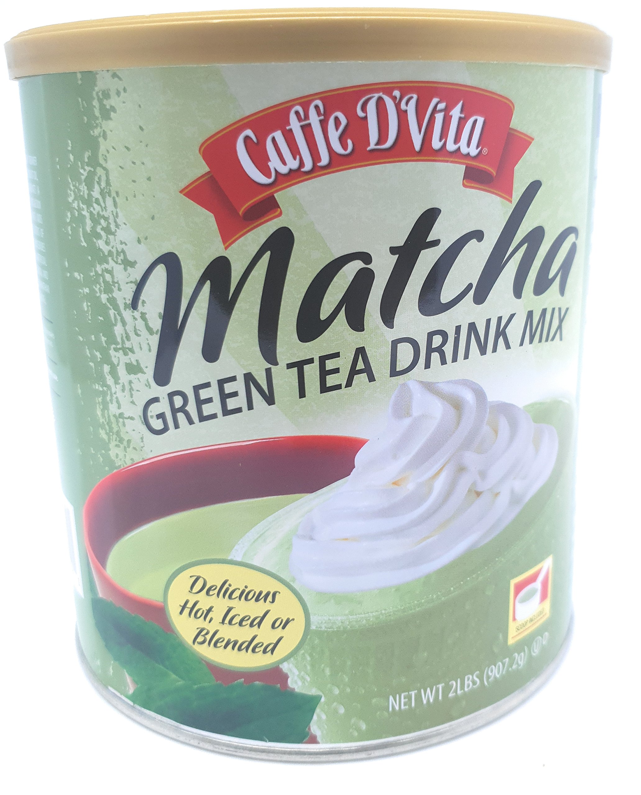 Caffe D'Vita Matcha Green Tea Mix - 32oz