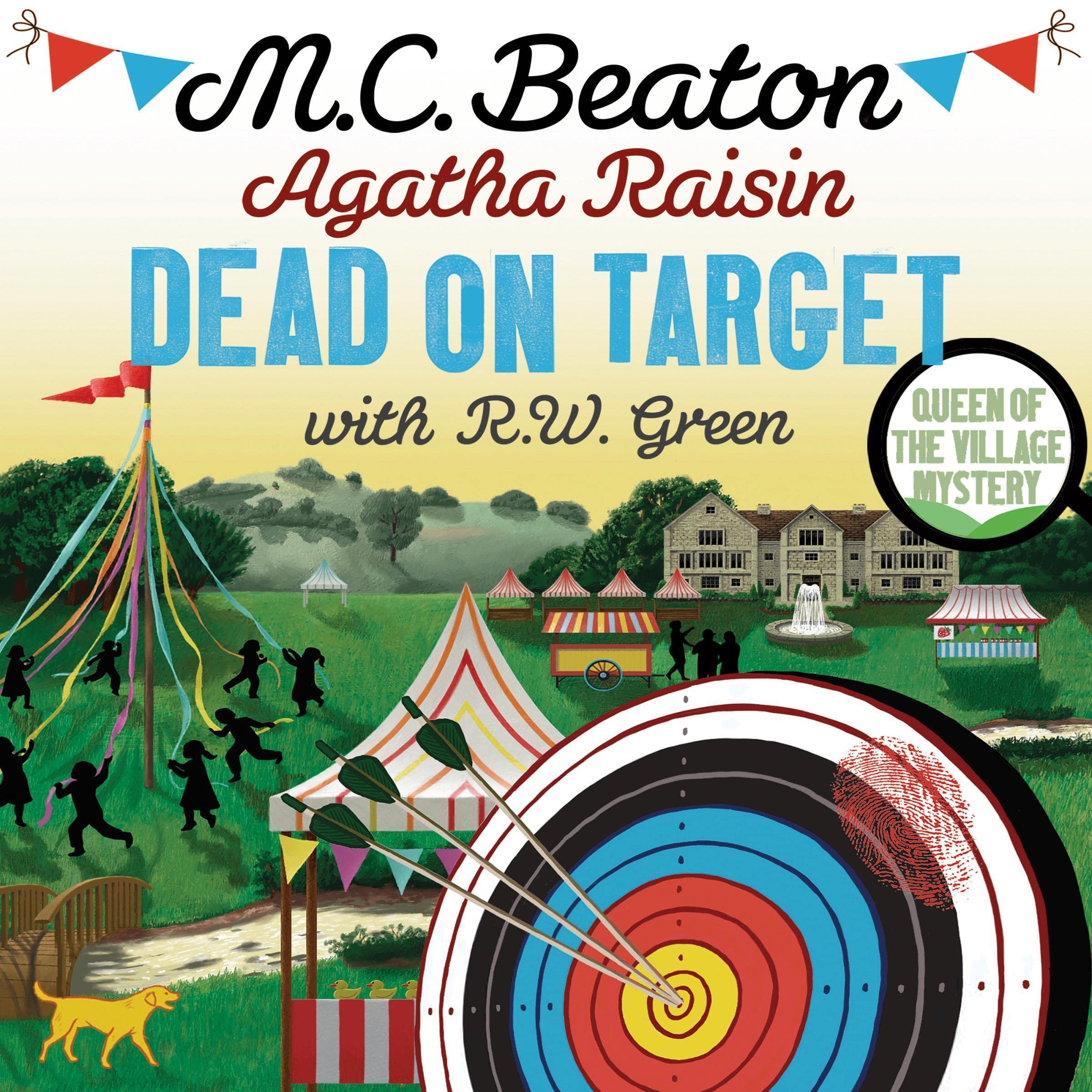 Cover art for Agatha Raisin: Dead on Target