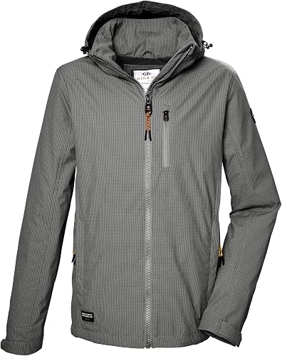G.I.G.A. DX Hombre Chaqueta softshell/chaqueta de exterior con capucha con crema